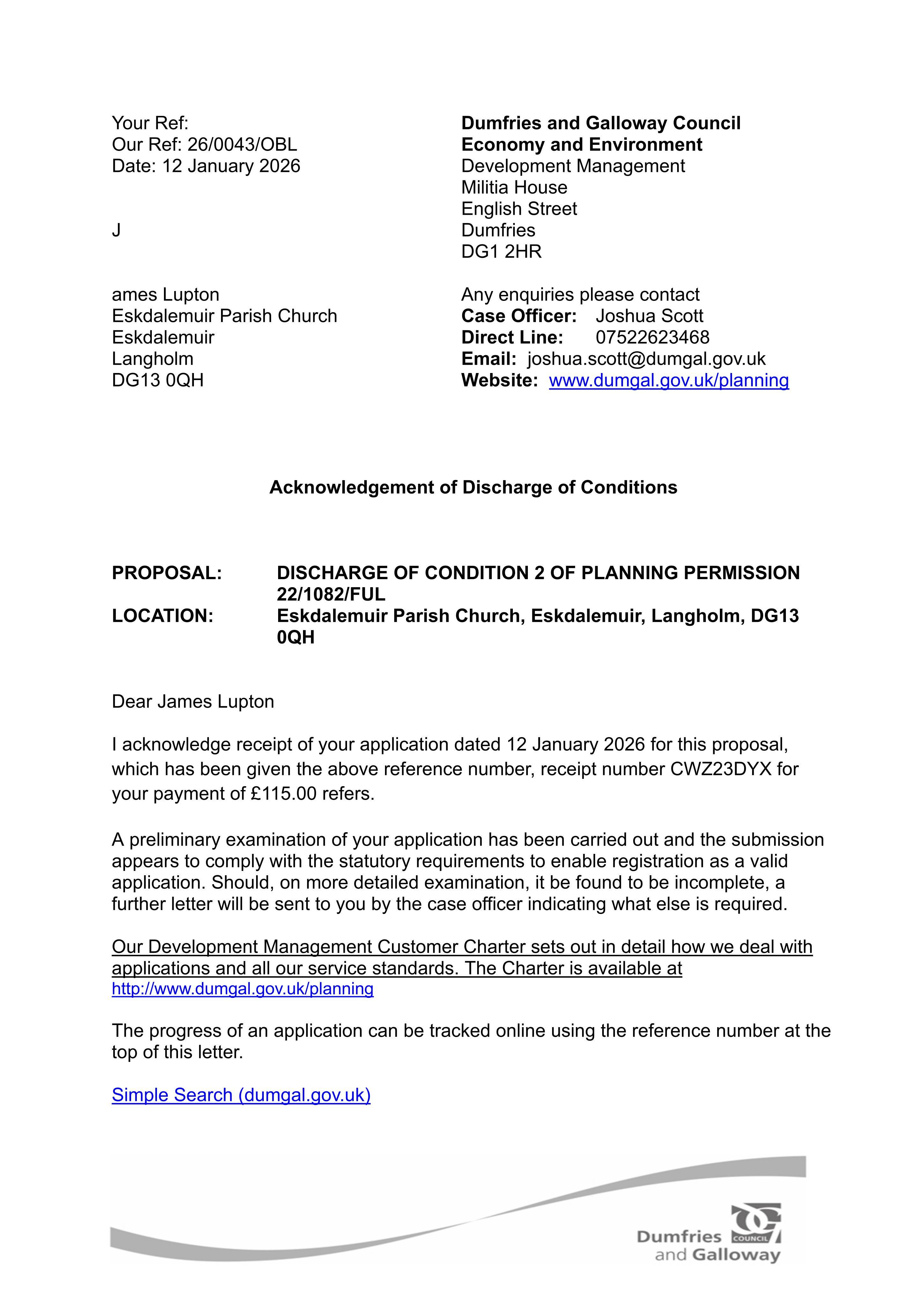 Planning document