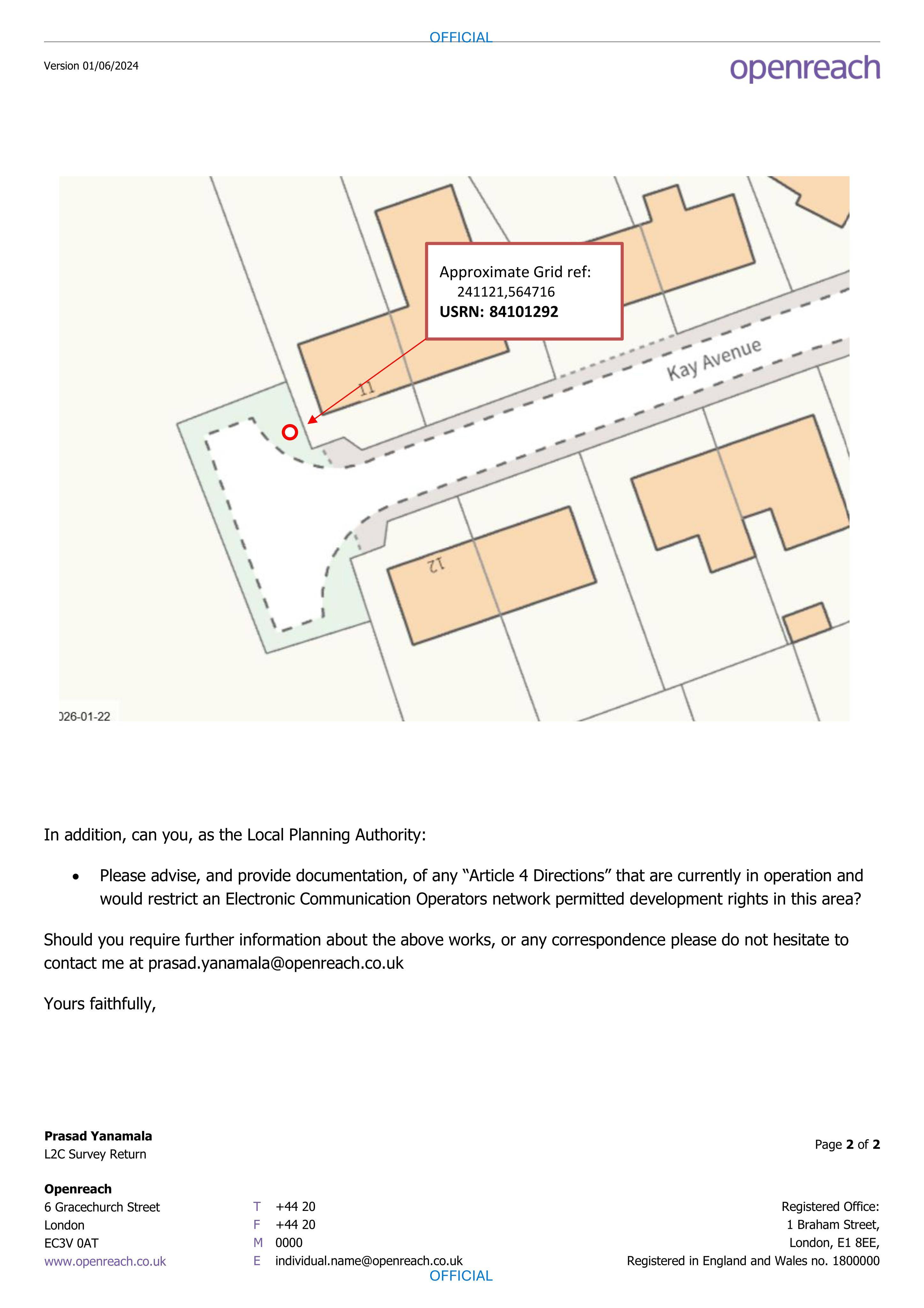 Planning document