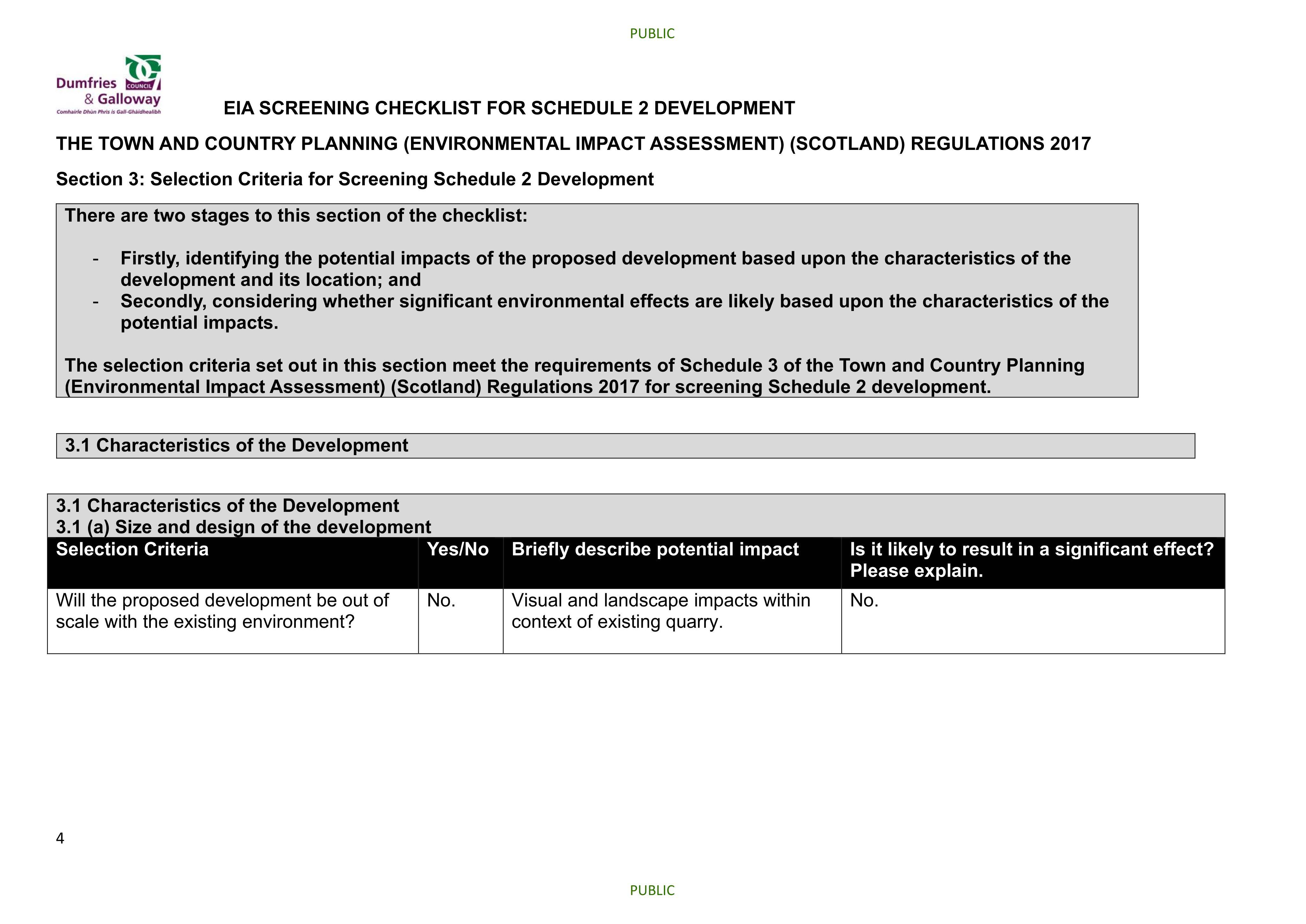 Planning document