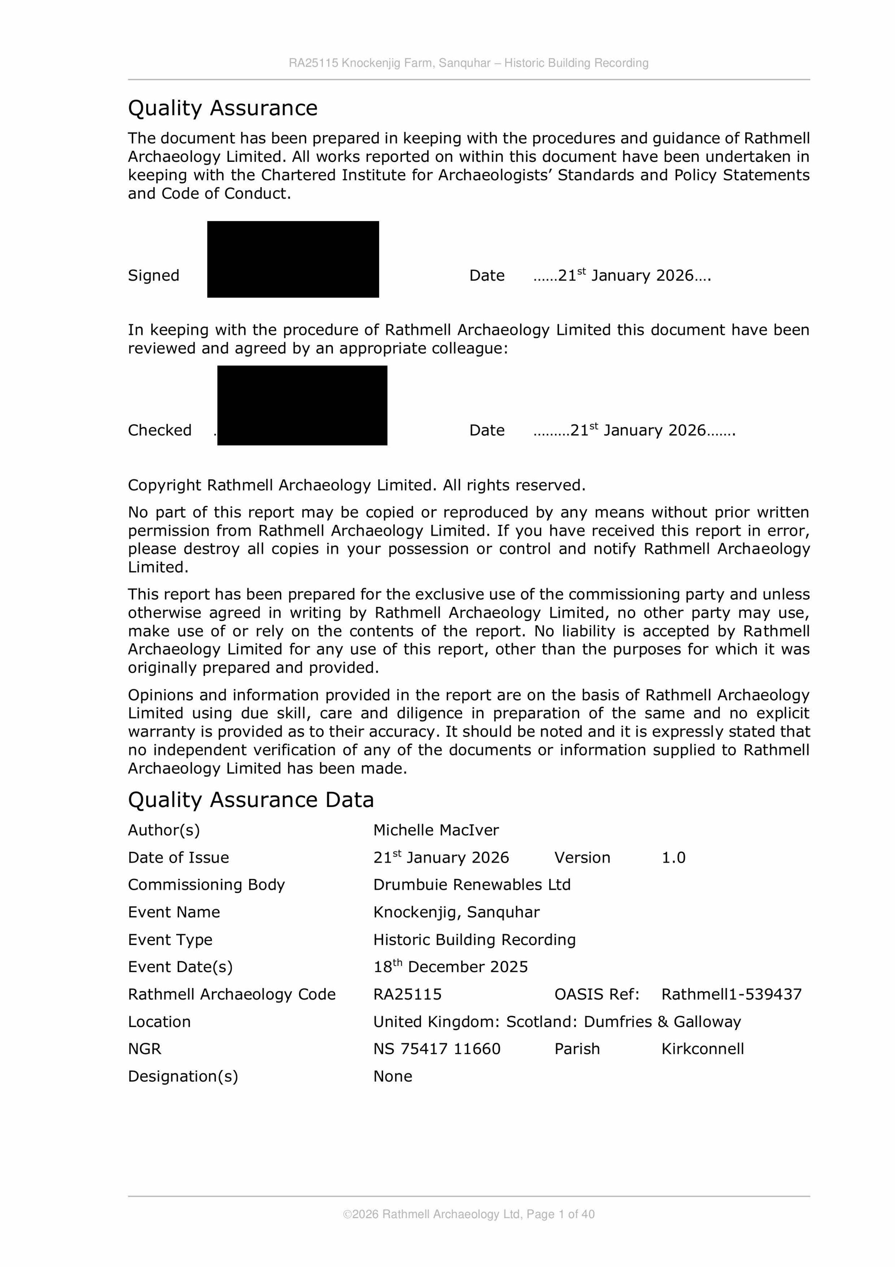 Planning document