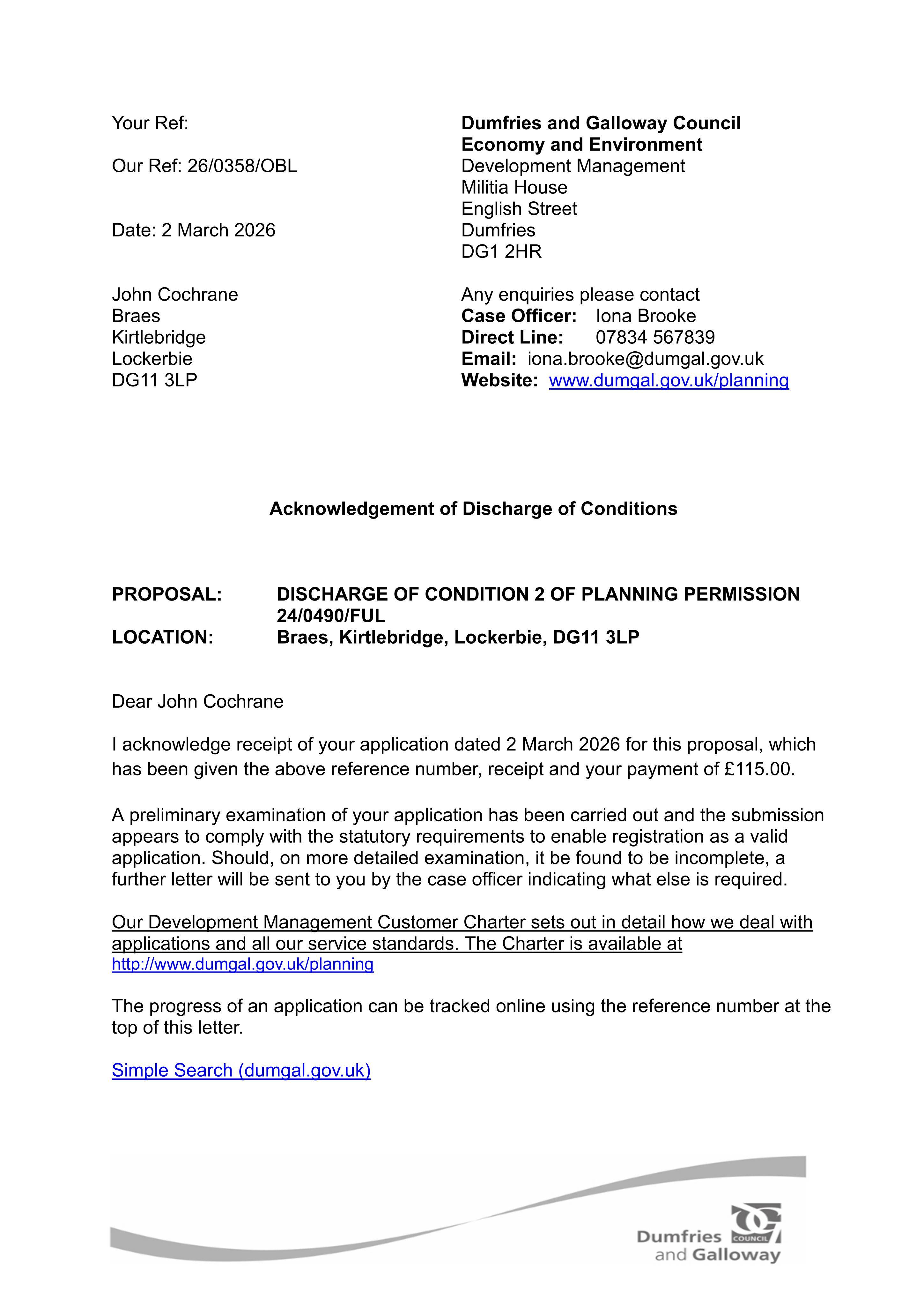 Planning document