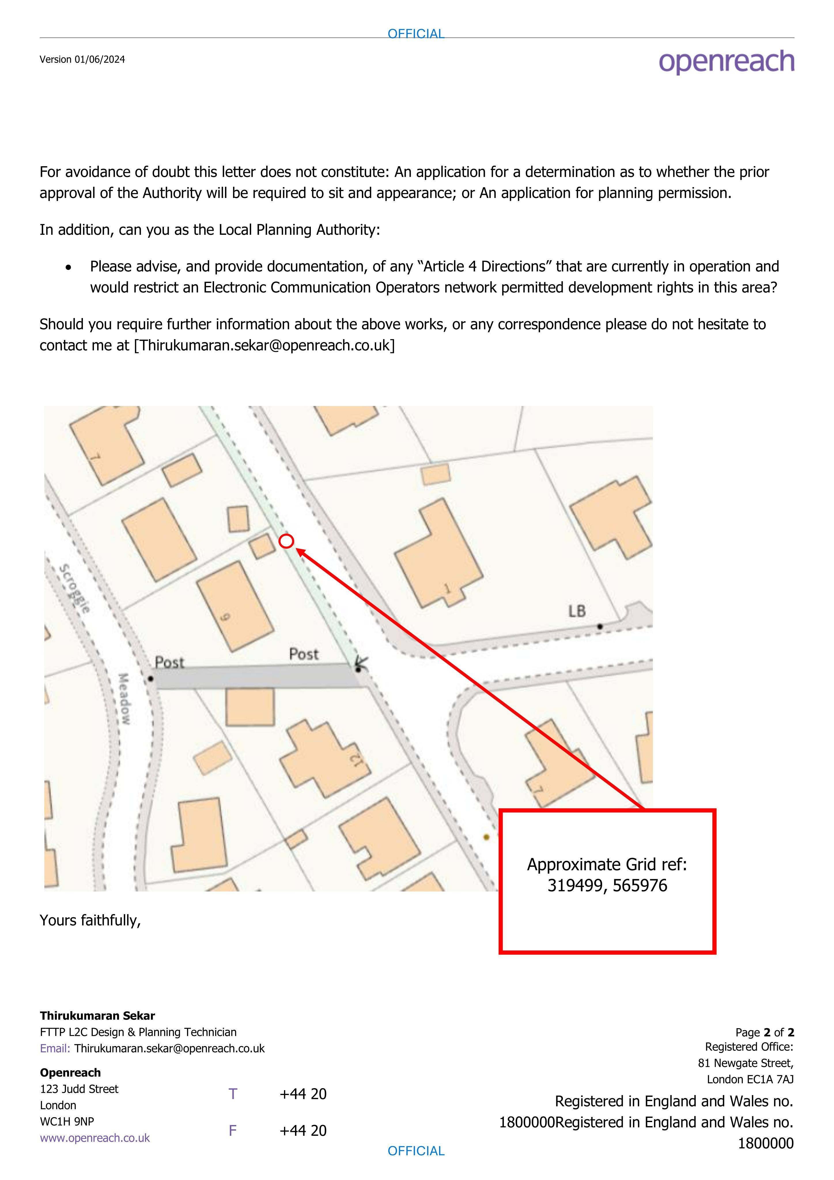 Planning document