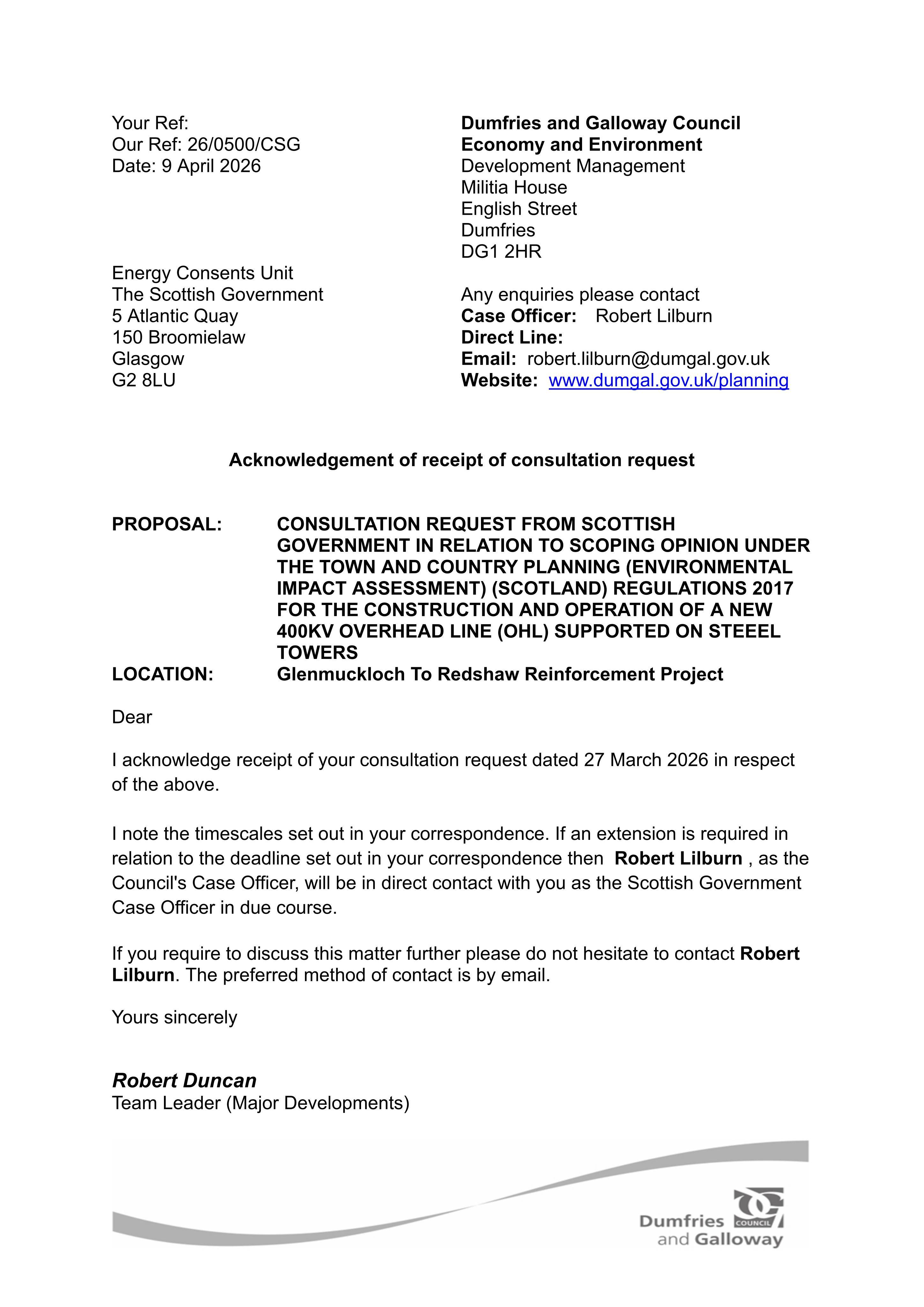 Planning document
