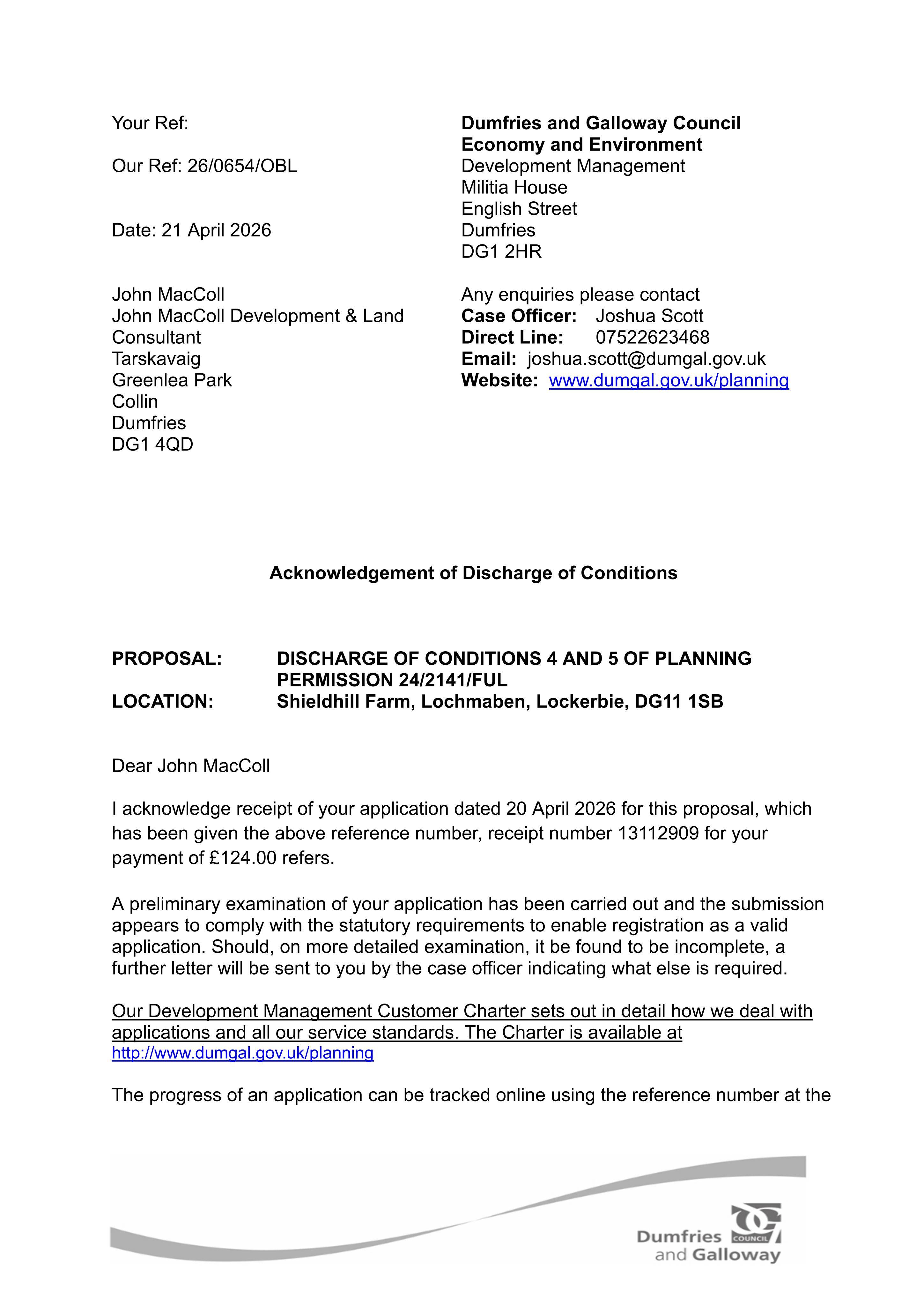 Planning document