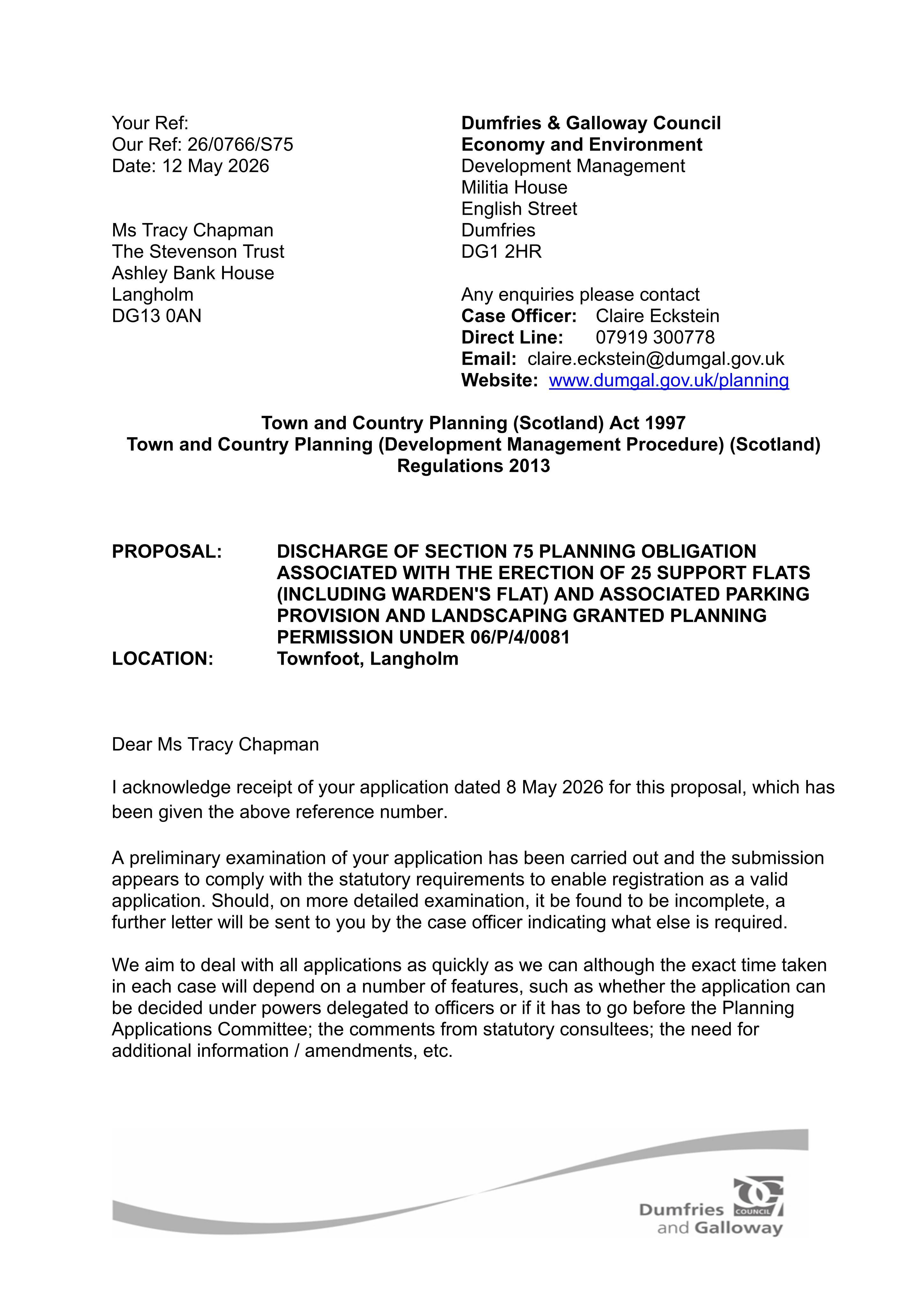 Planning document