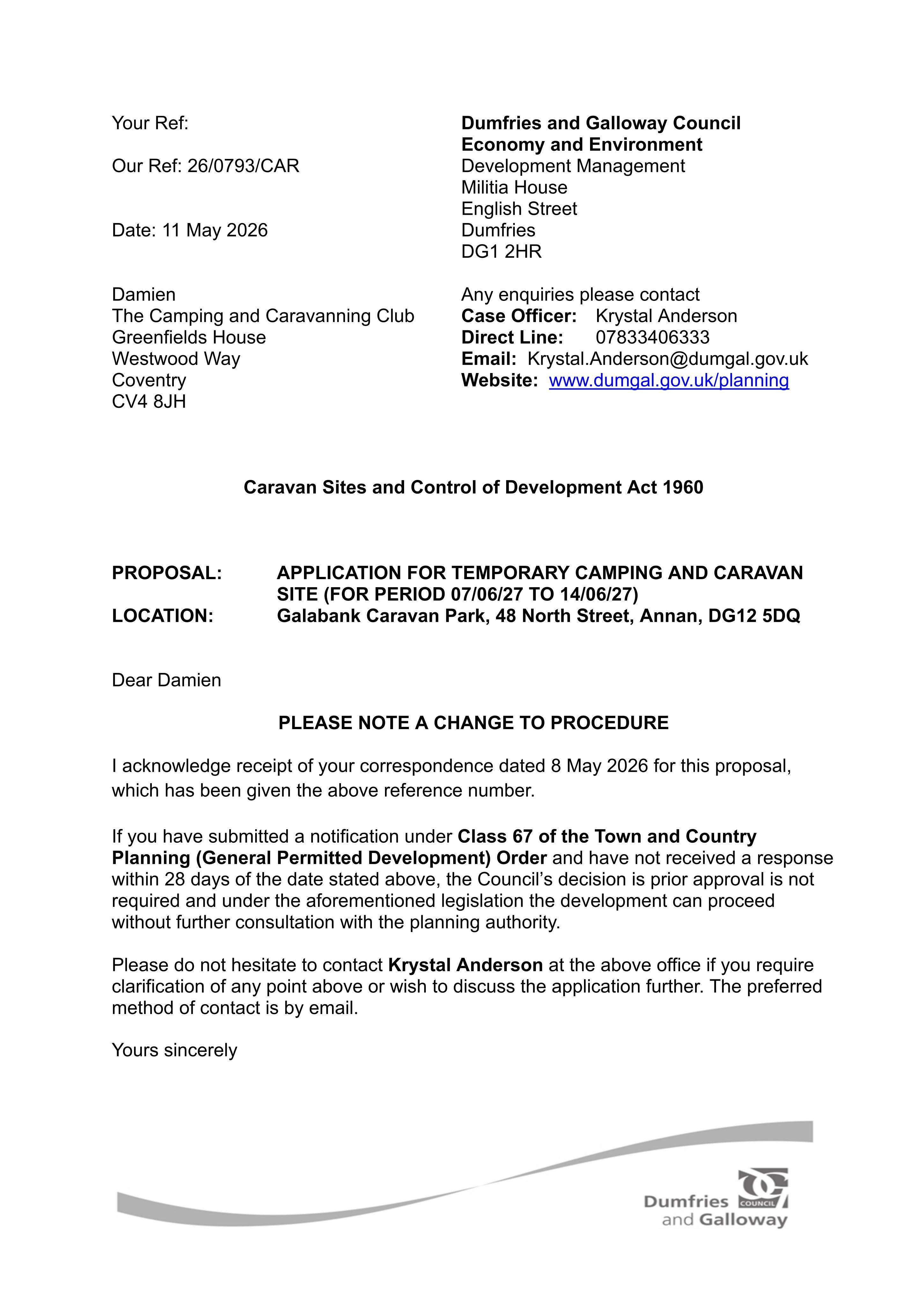 Planning document