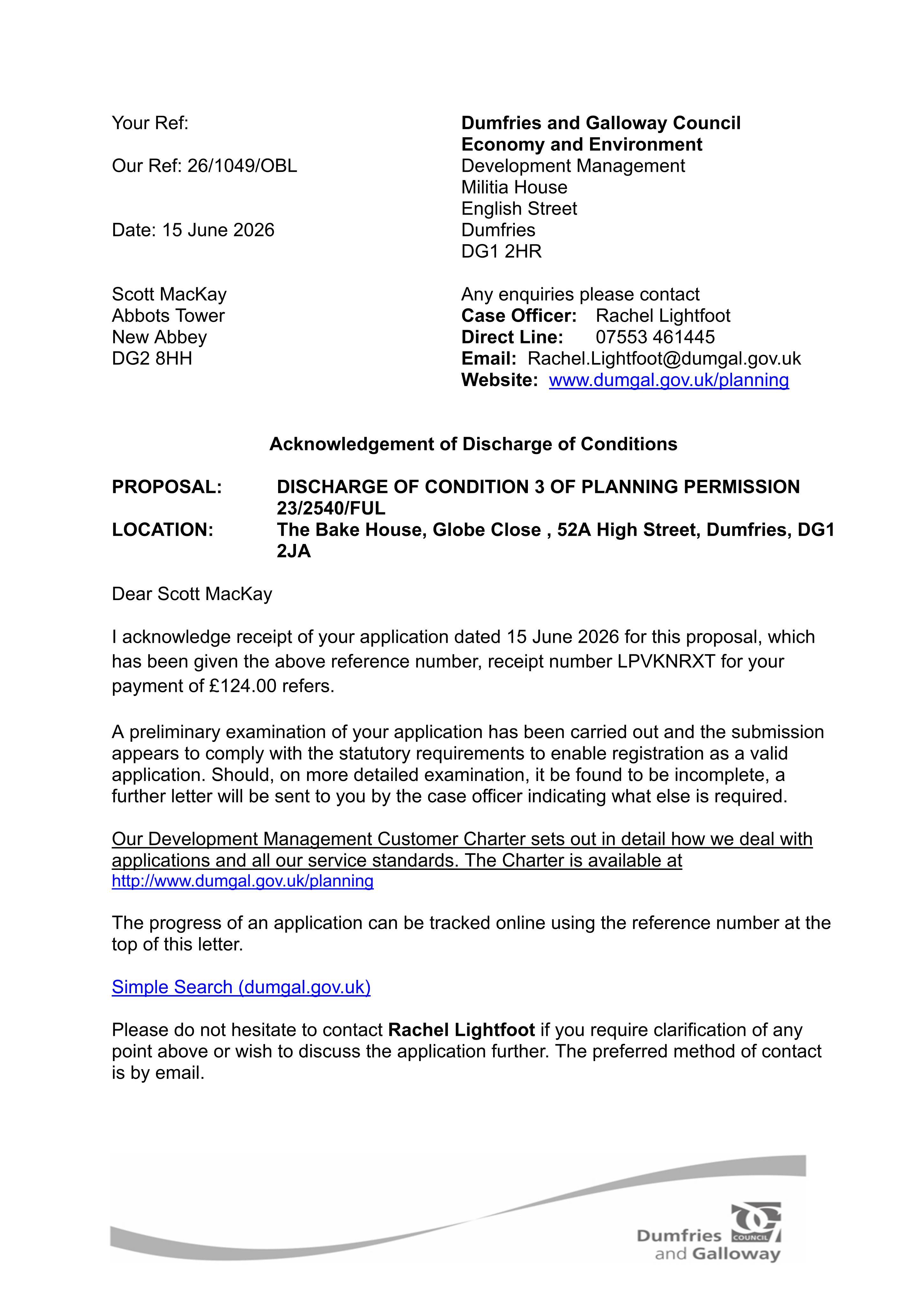 Planning document