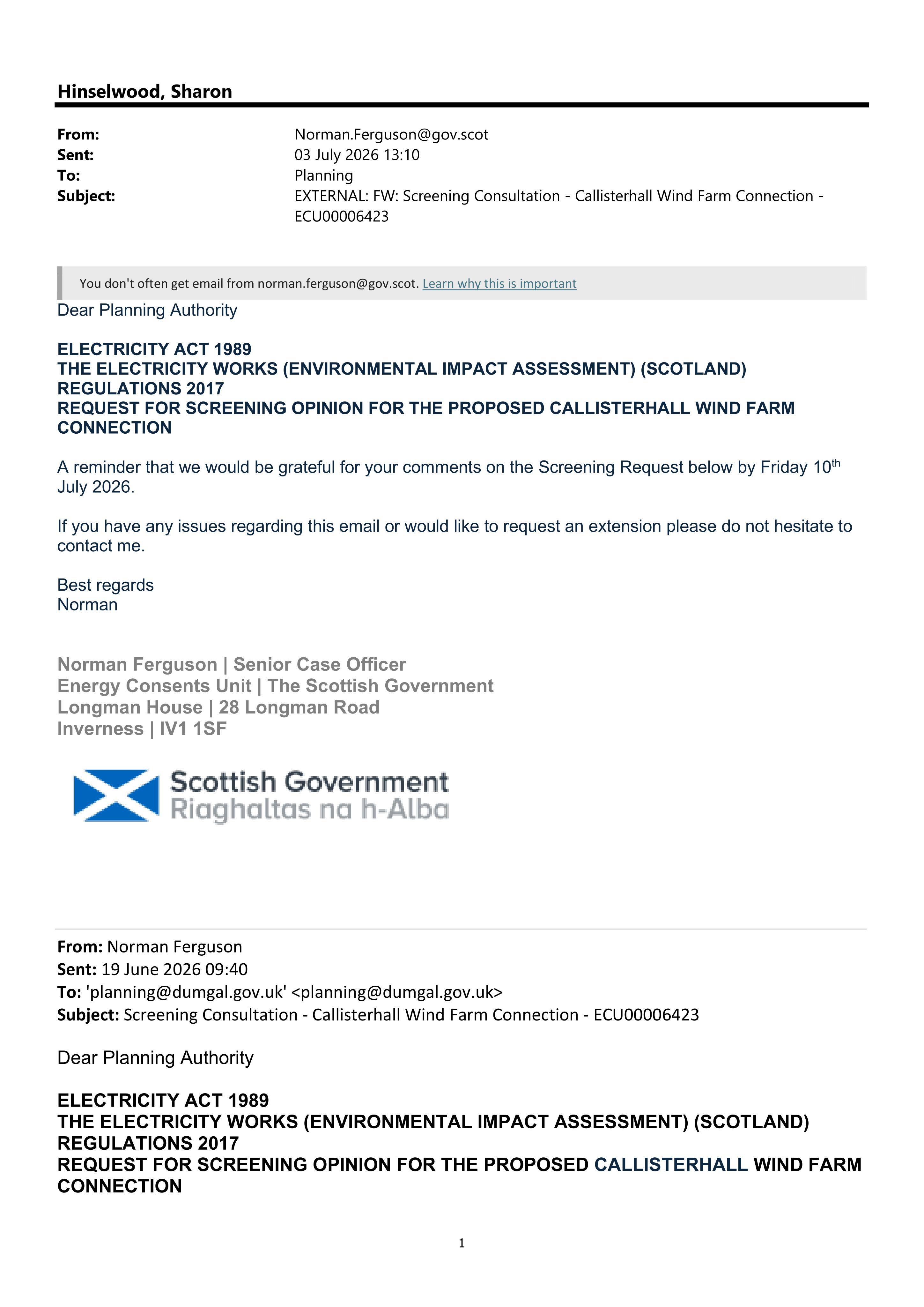 Planning document