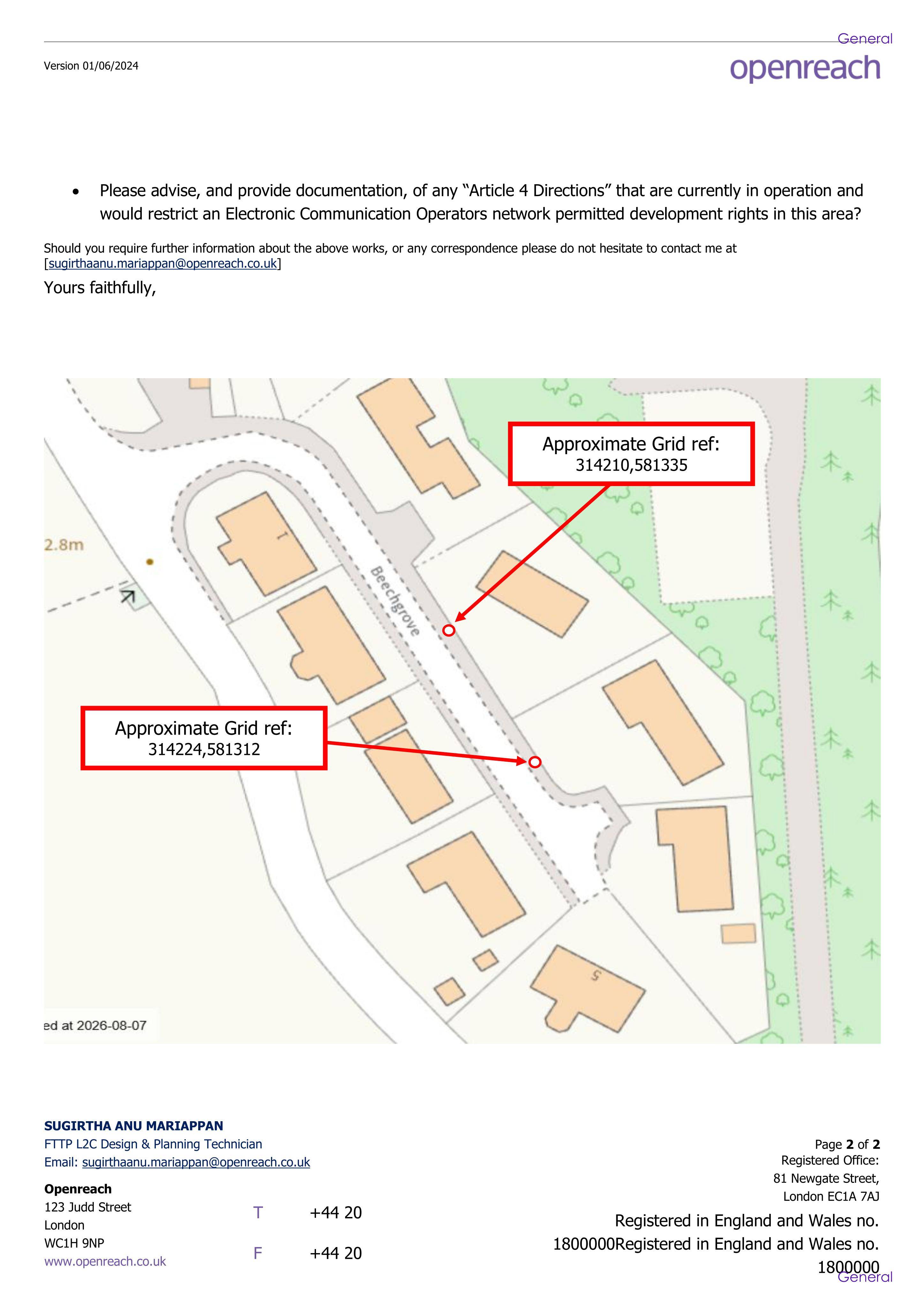 Planning document