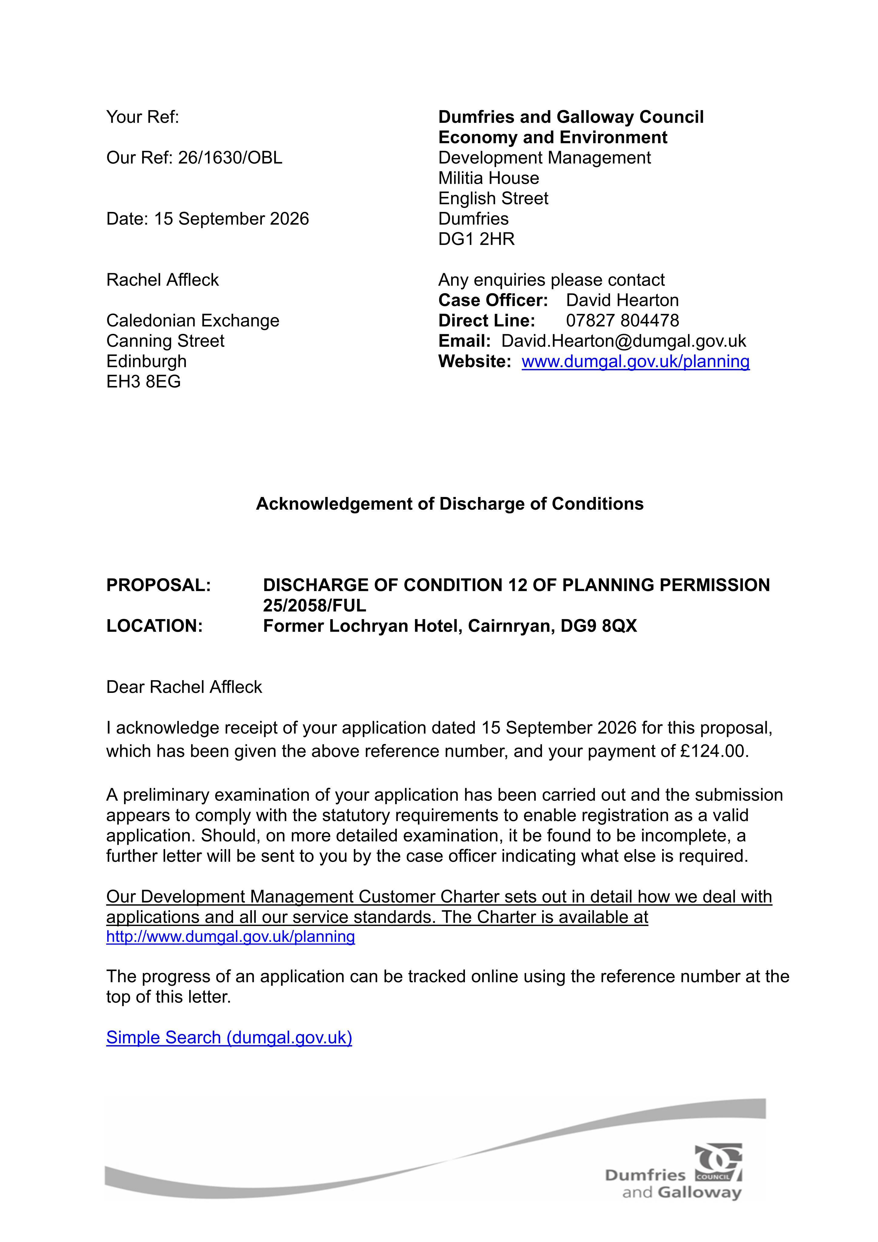 Planning document