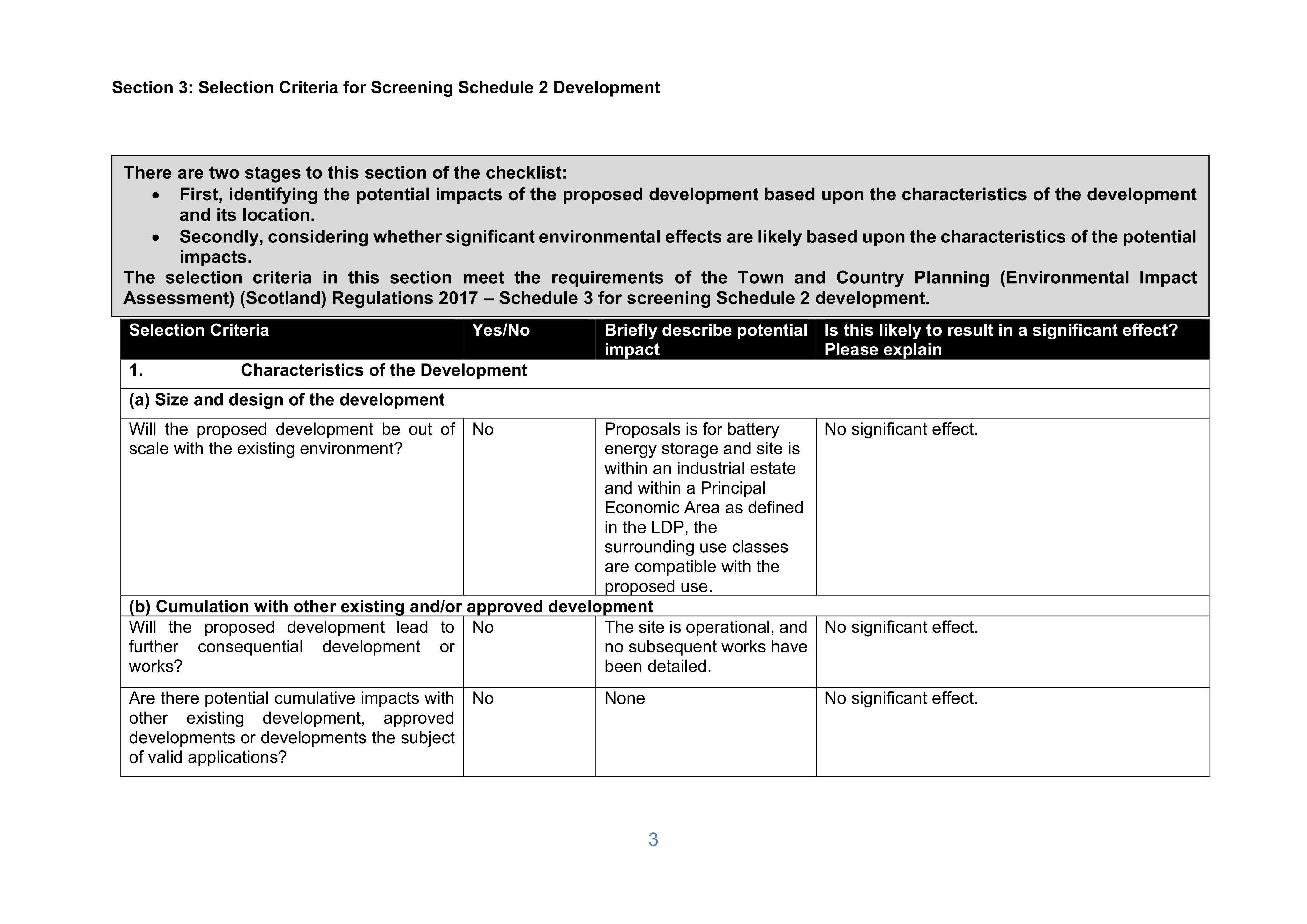Planning document