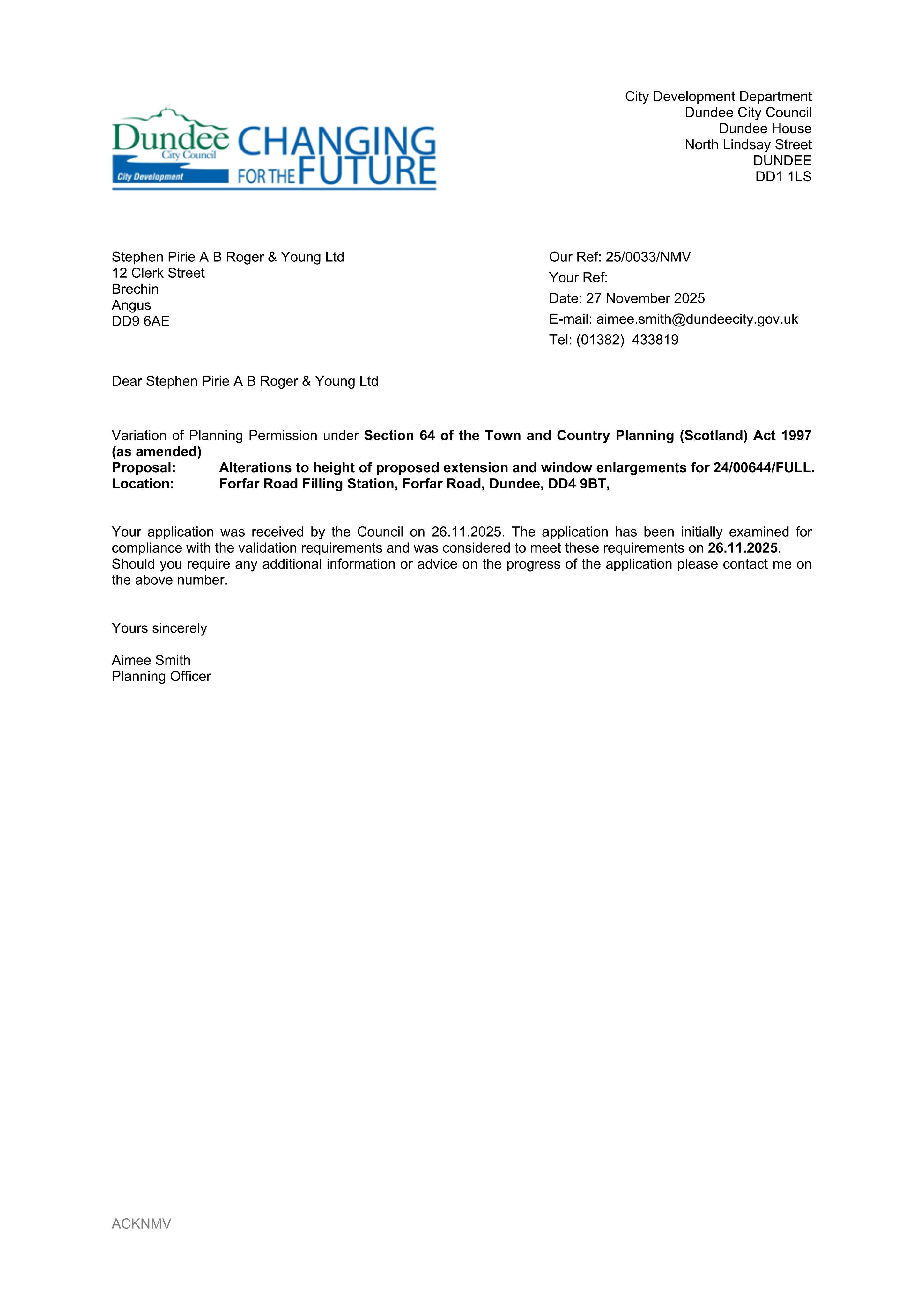 Planning document