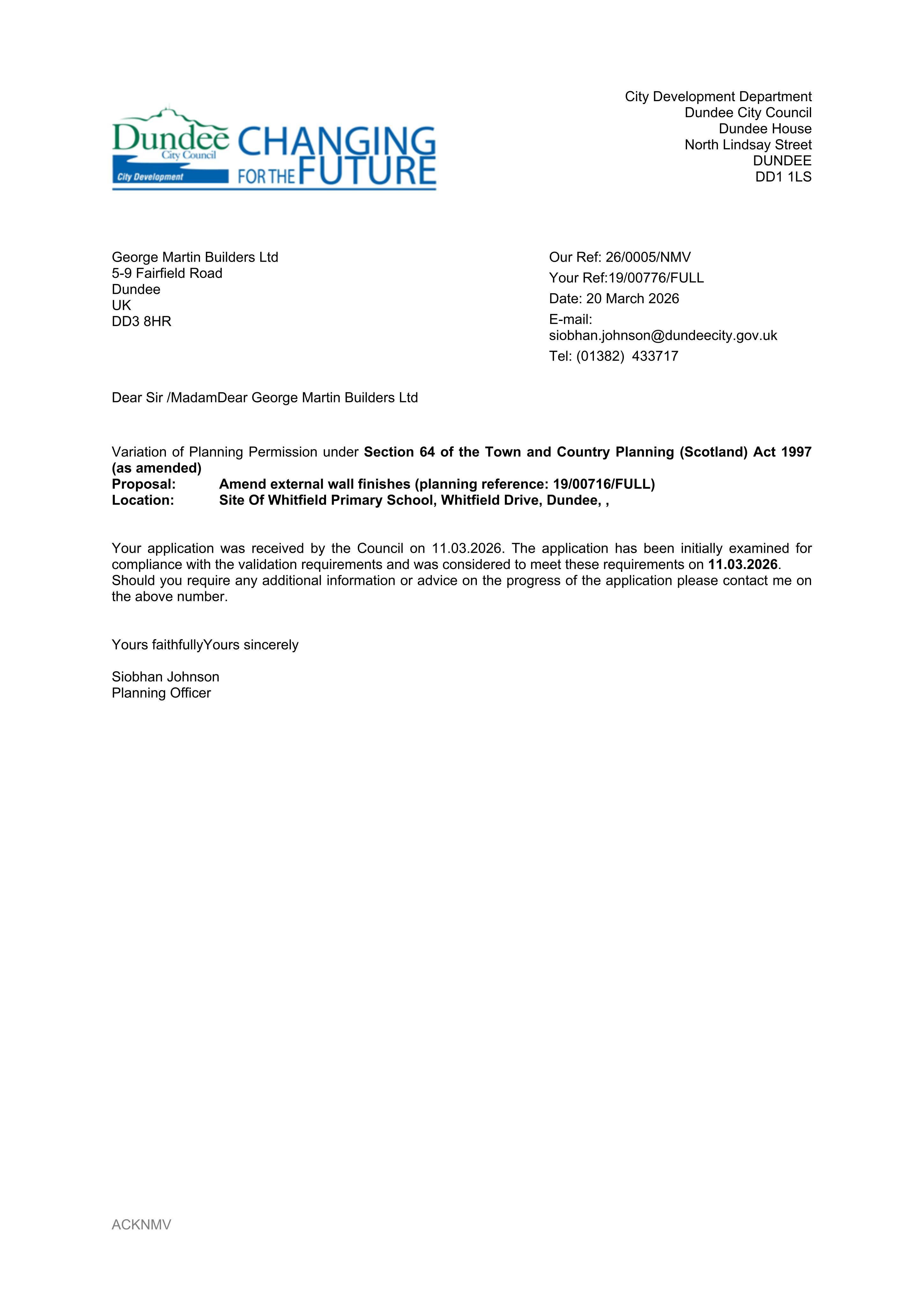 Planning document