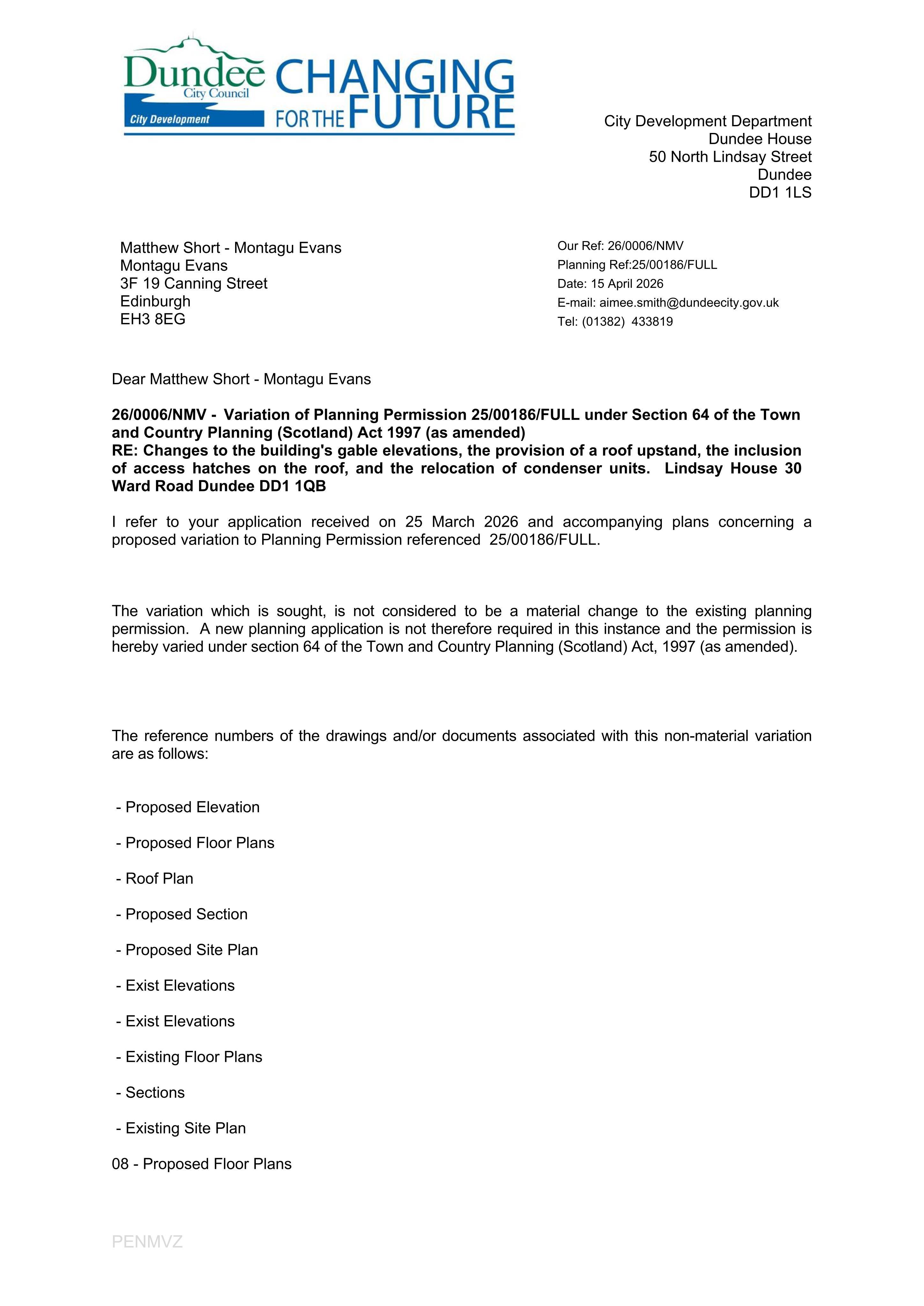 Planning document