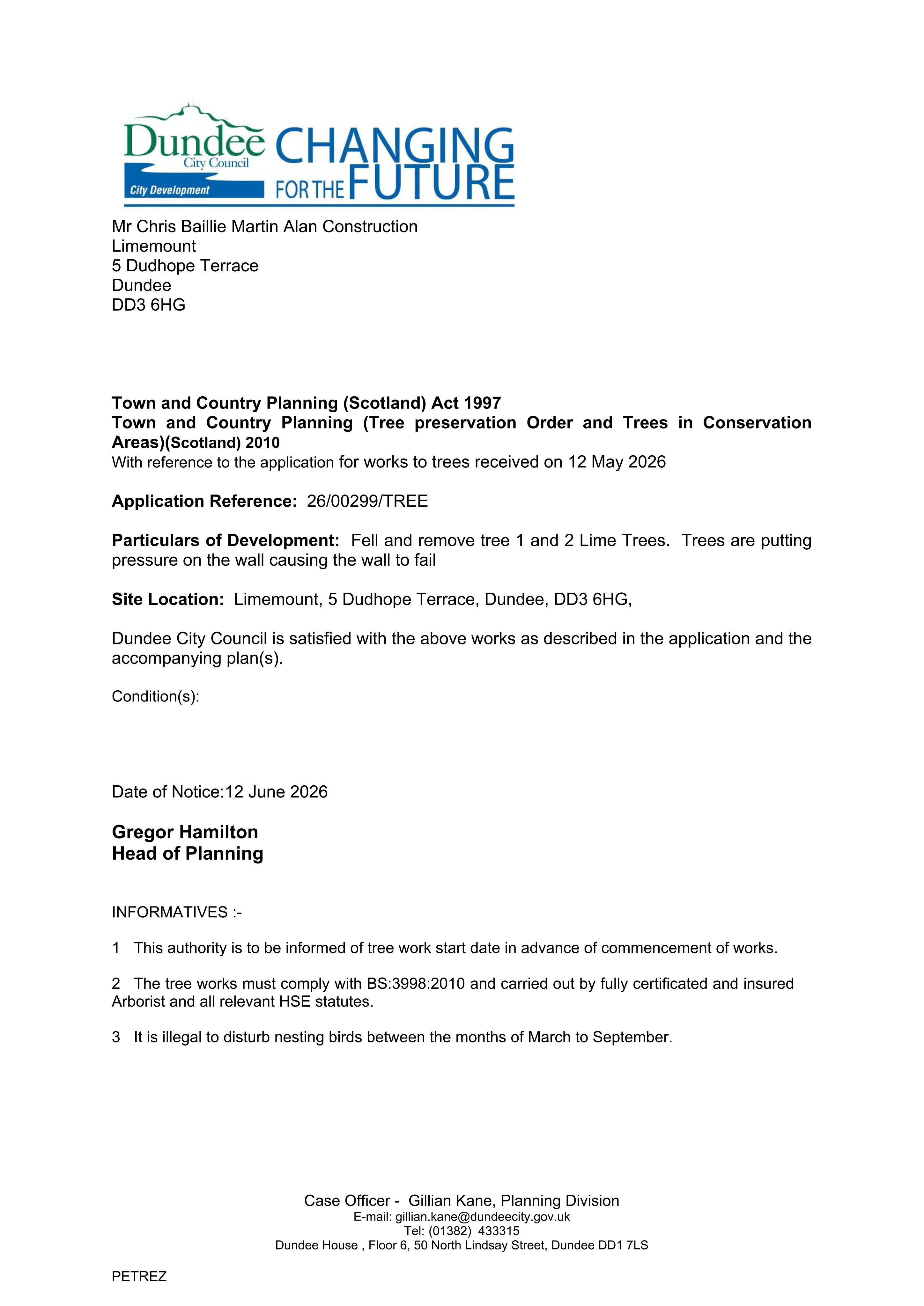 Planning document