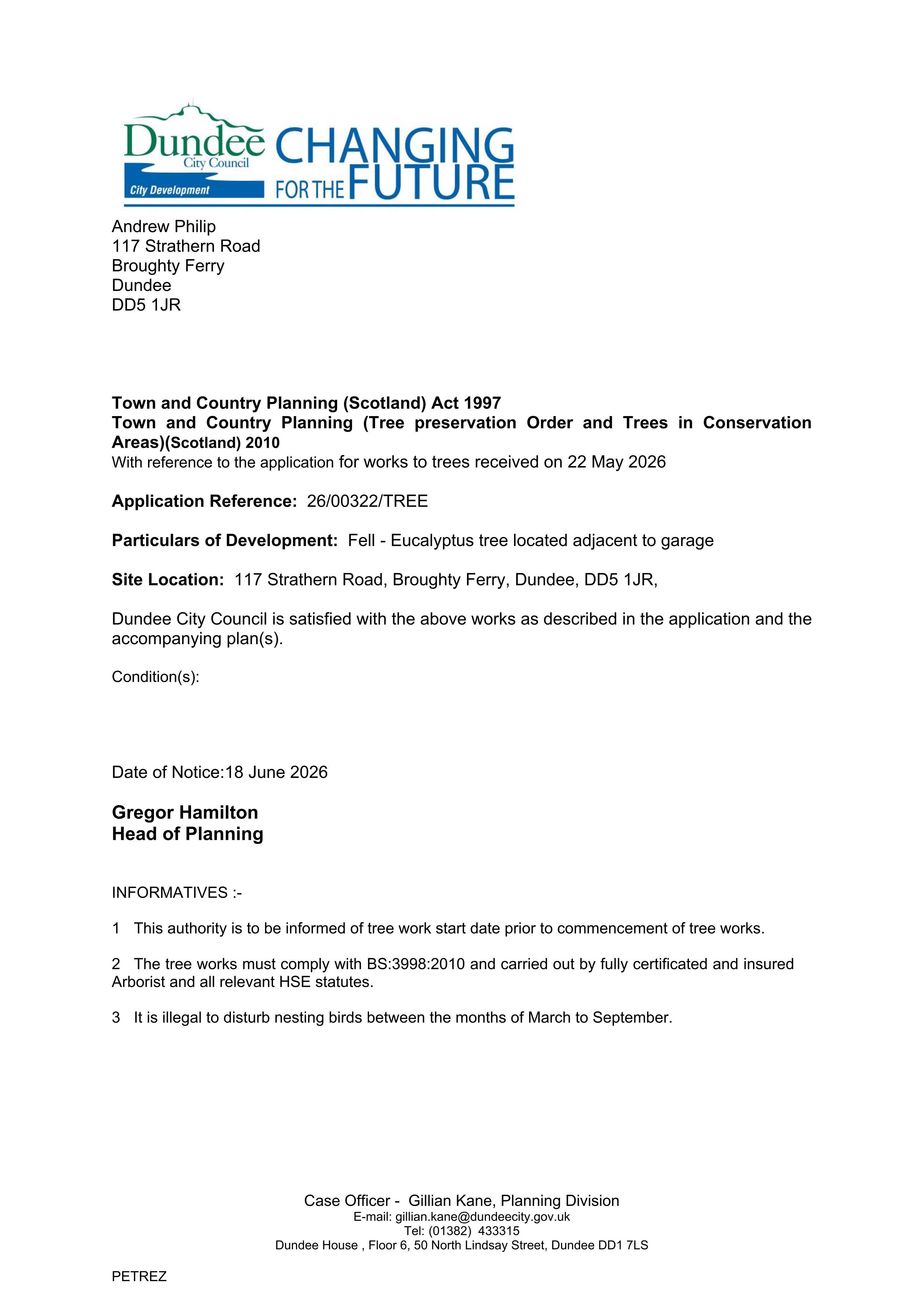 Planning document