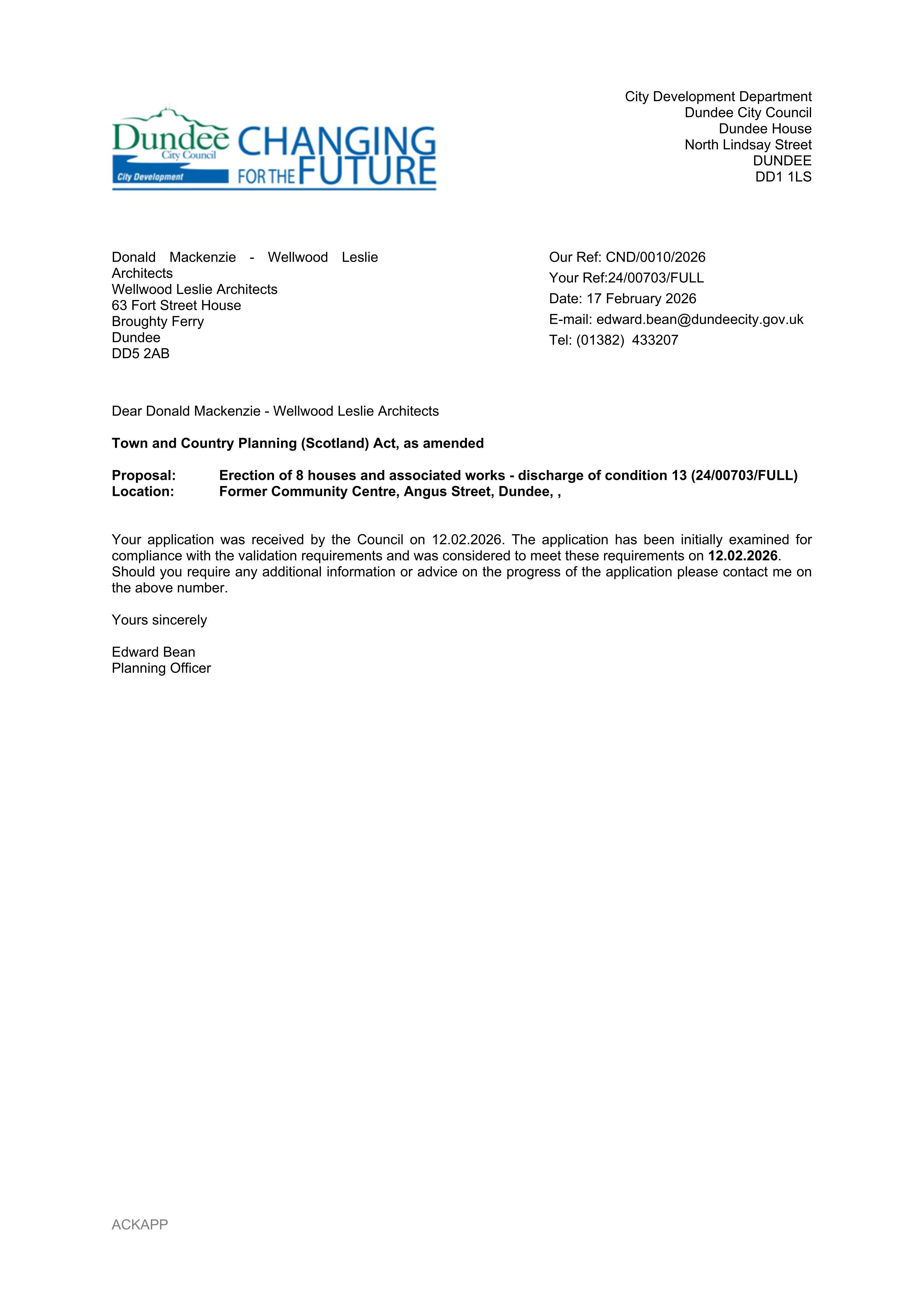 Planning document