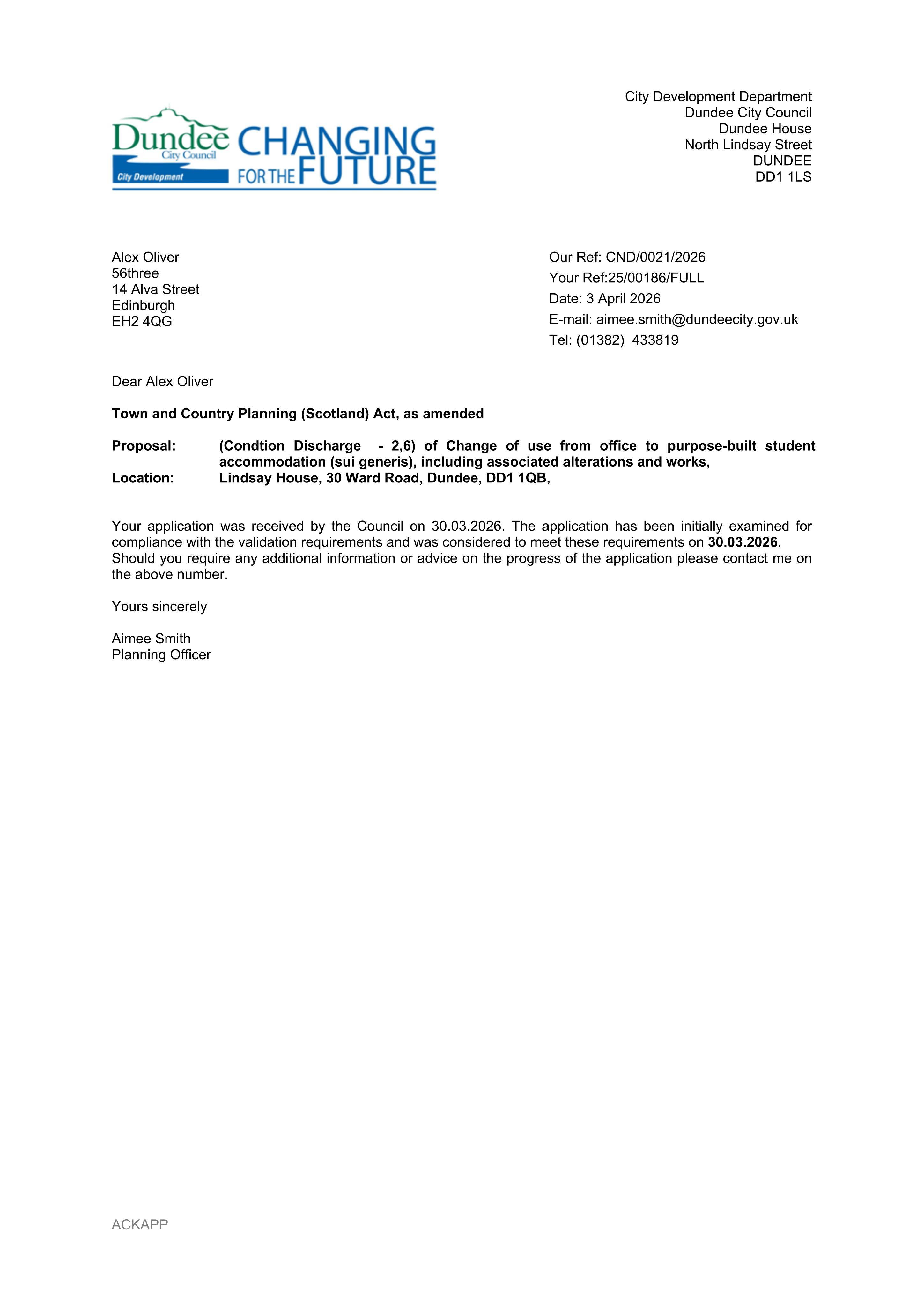 Planning document