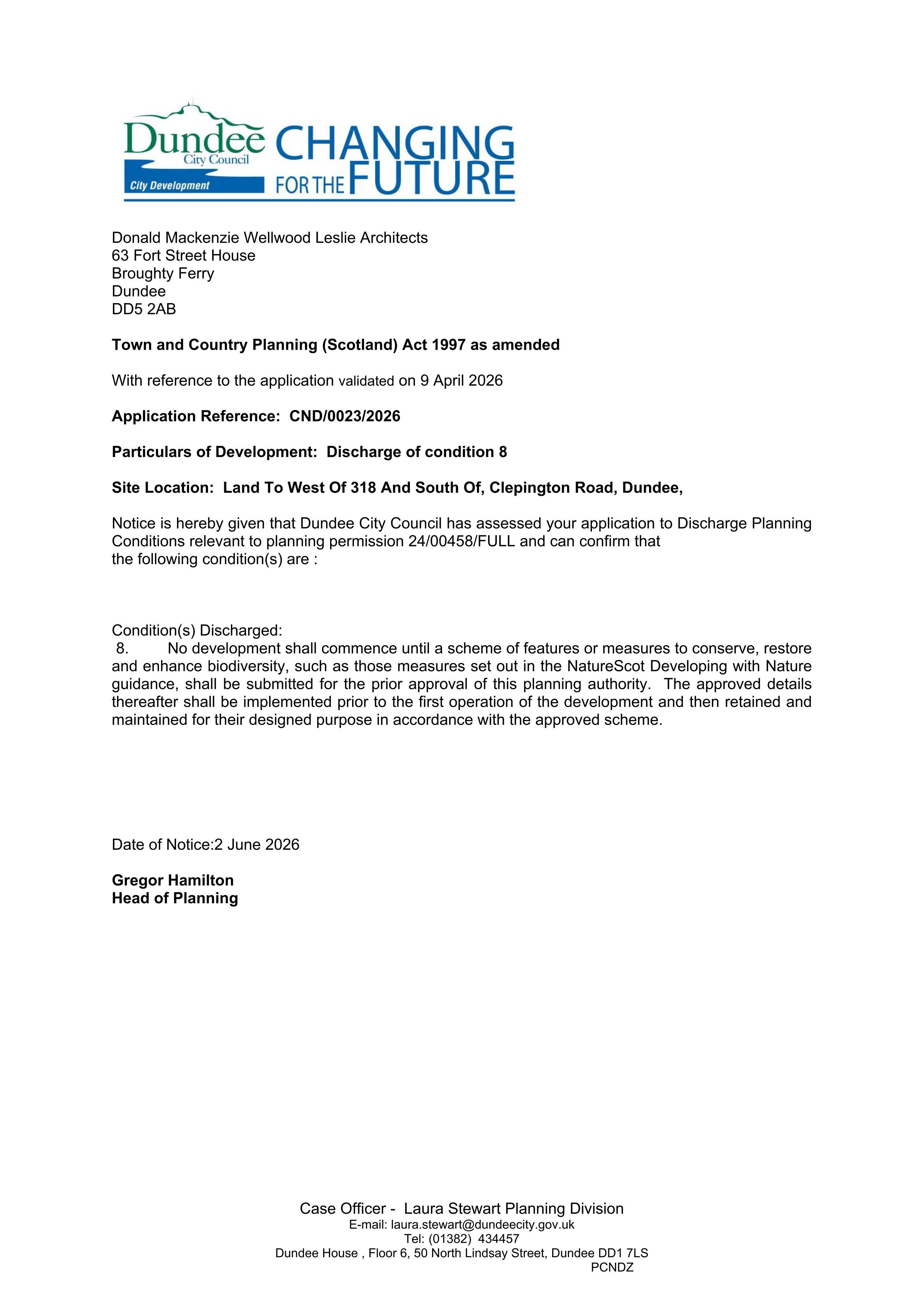 Planning document