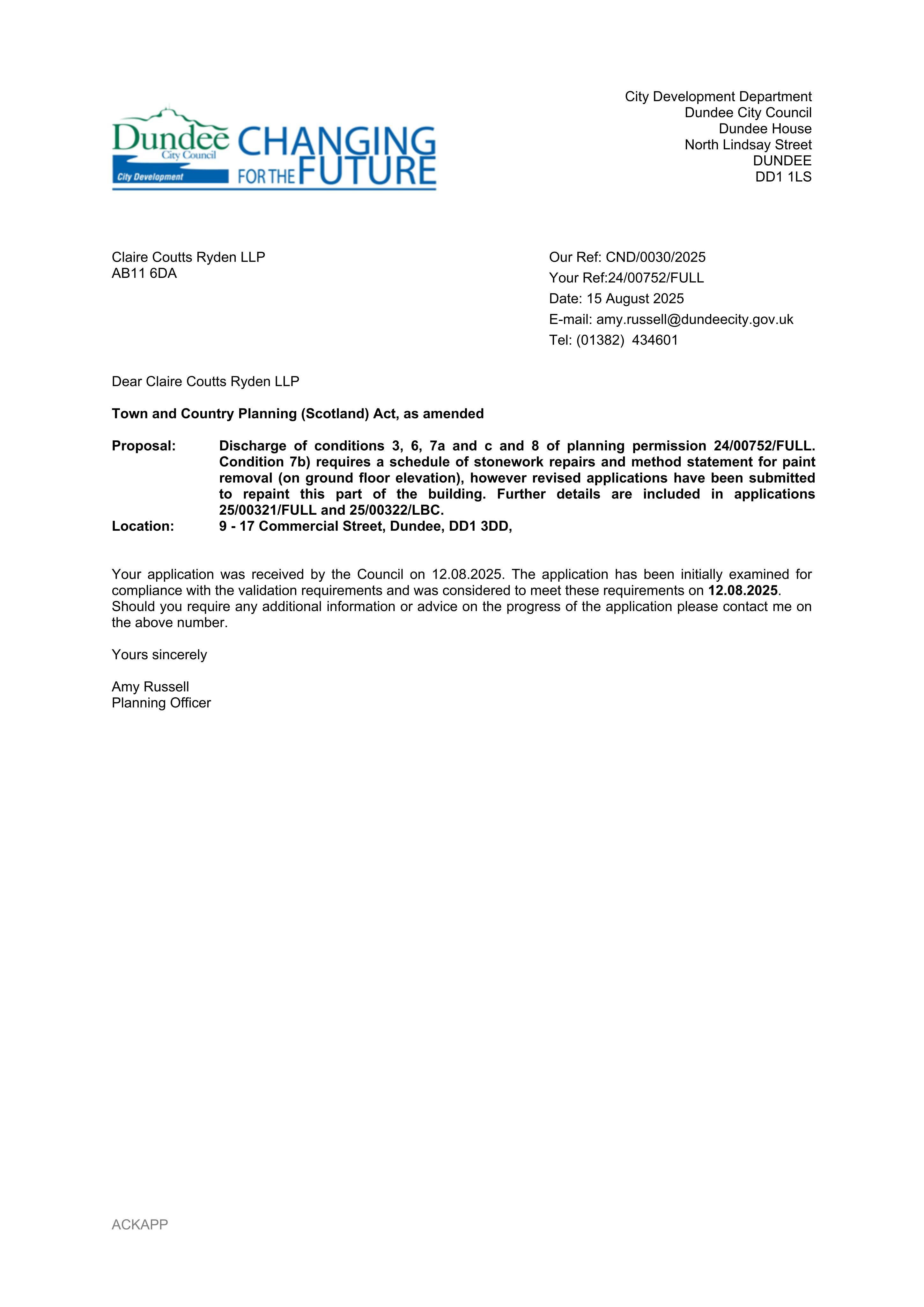 Planning document
