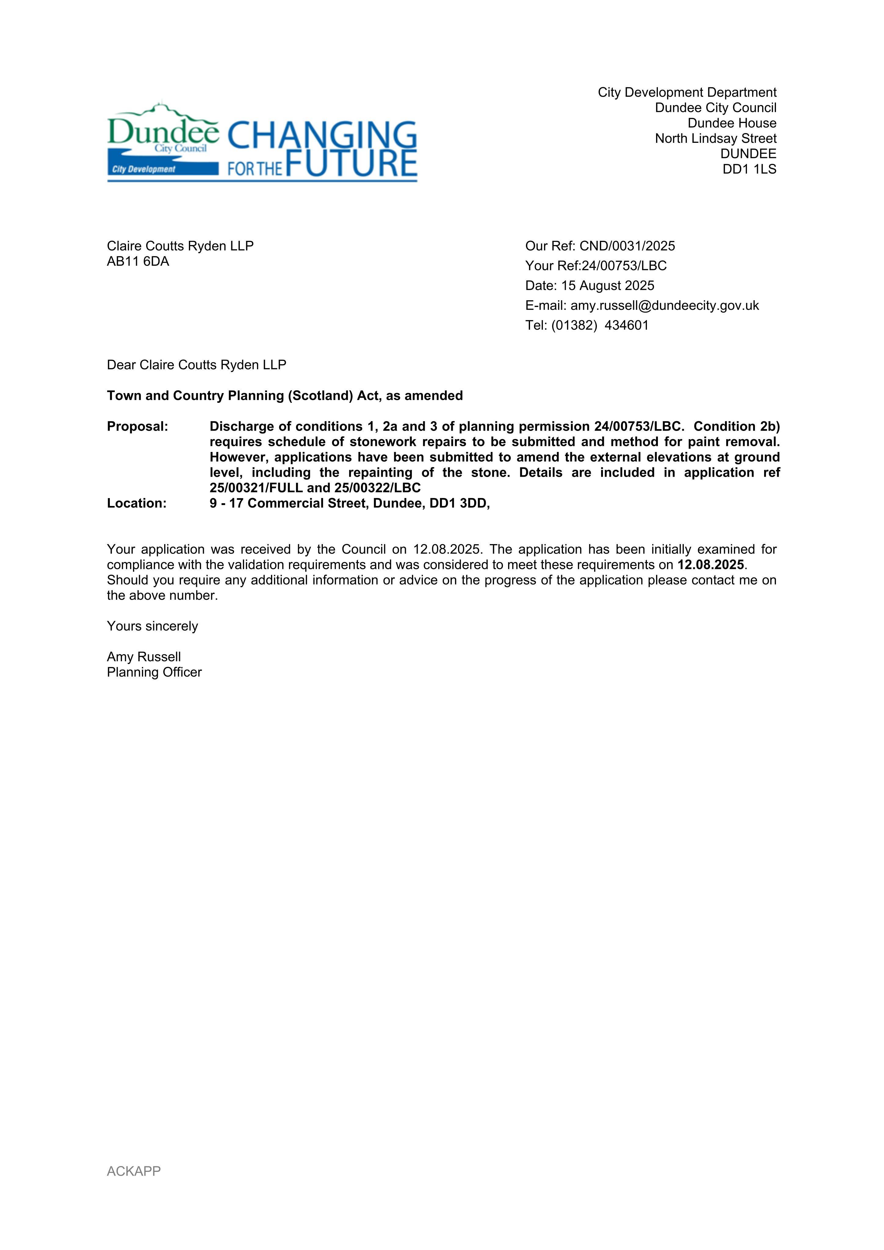 Planning document