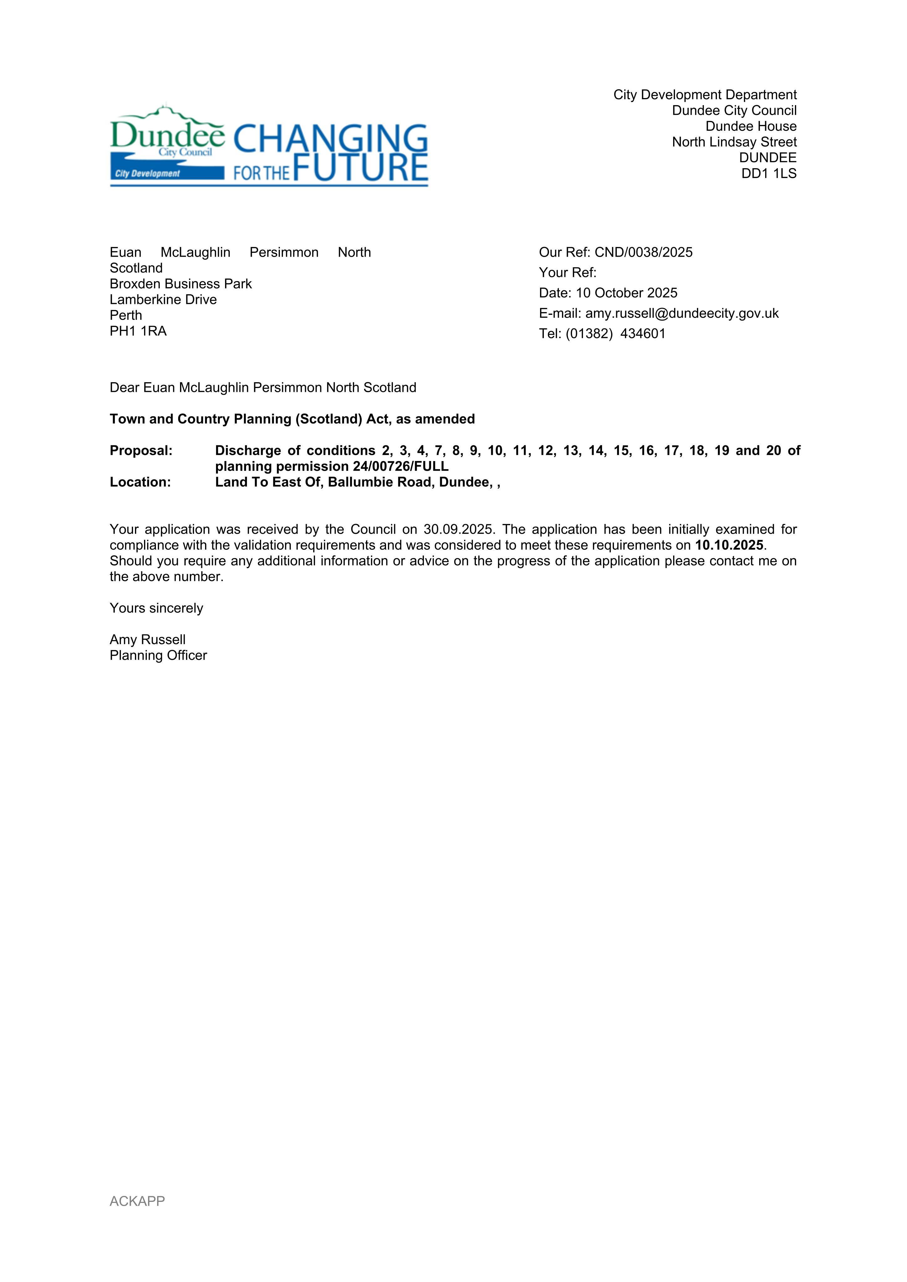 Planning document