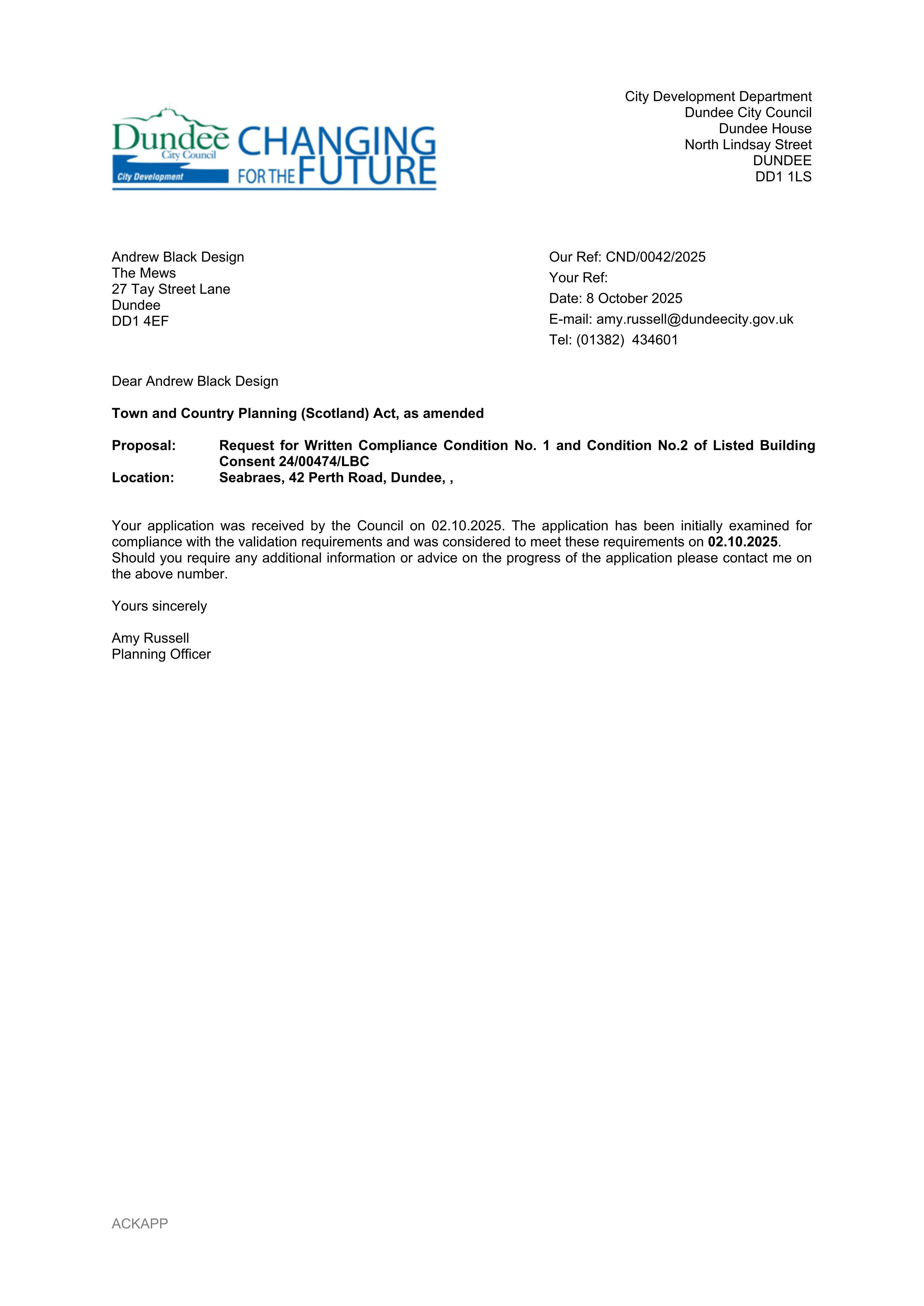 Planning document