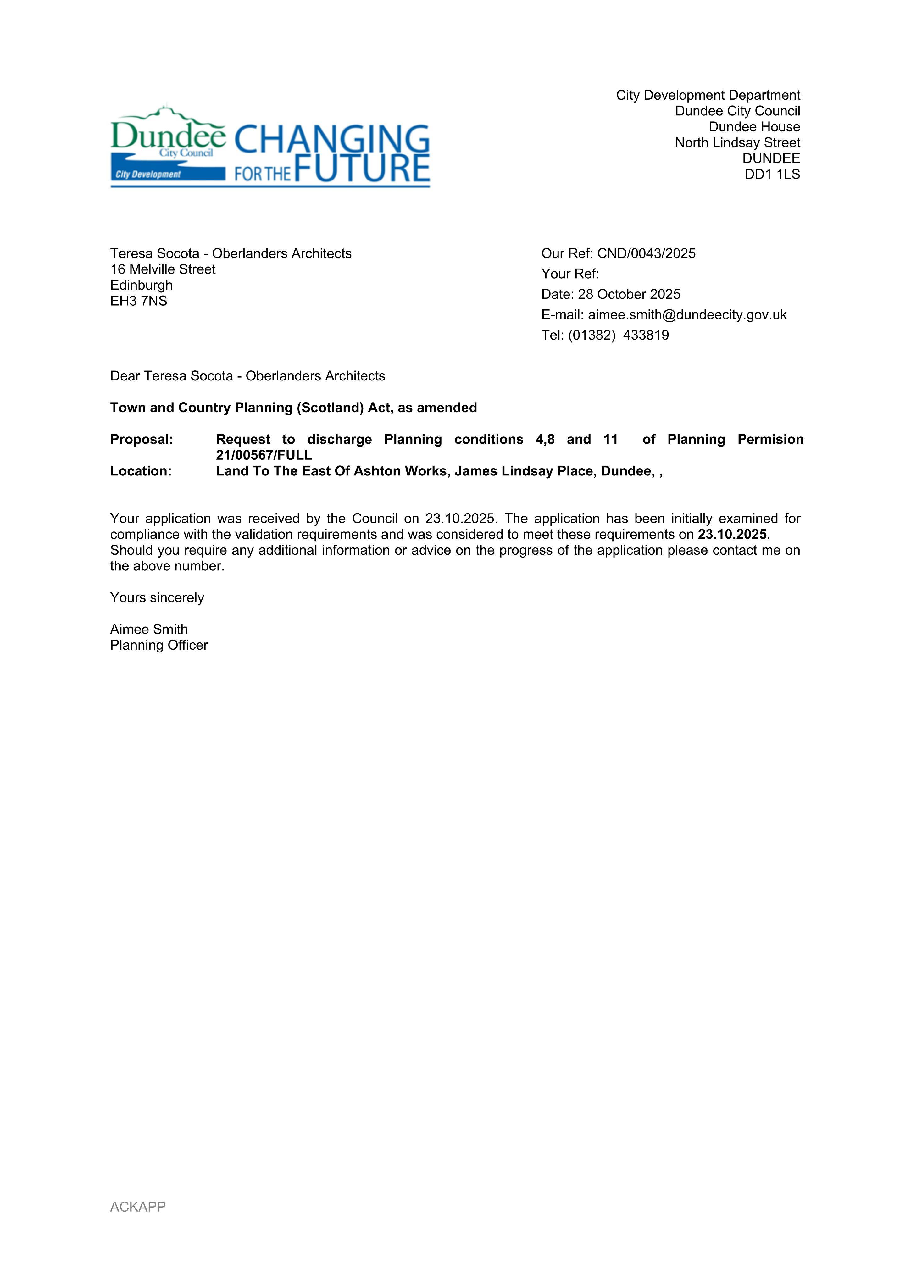 Planning document