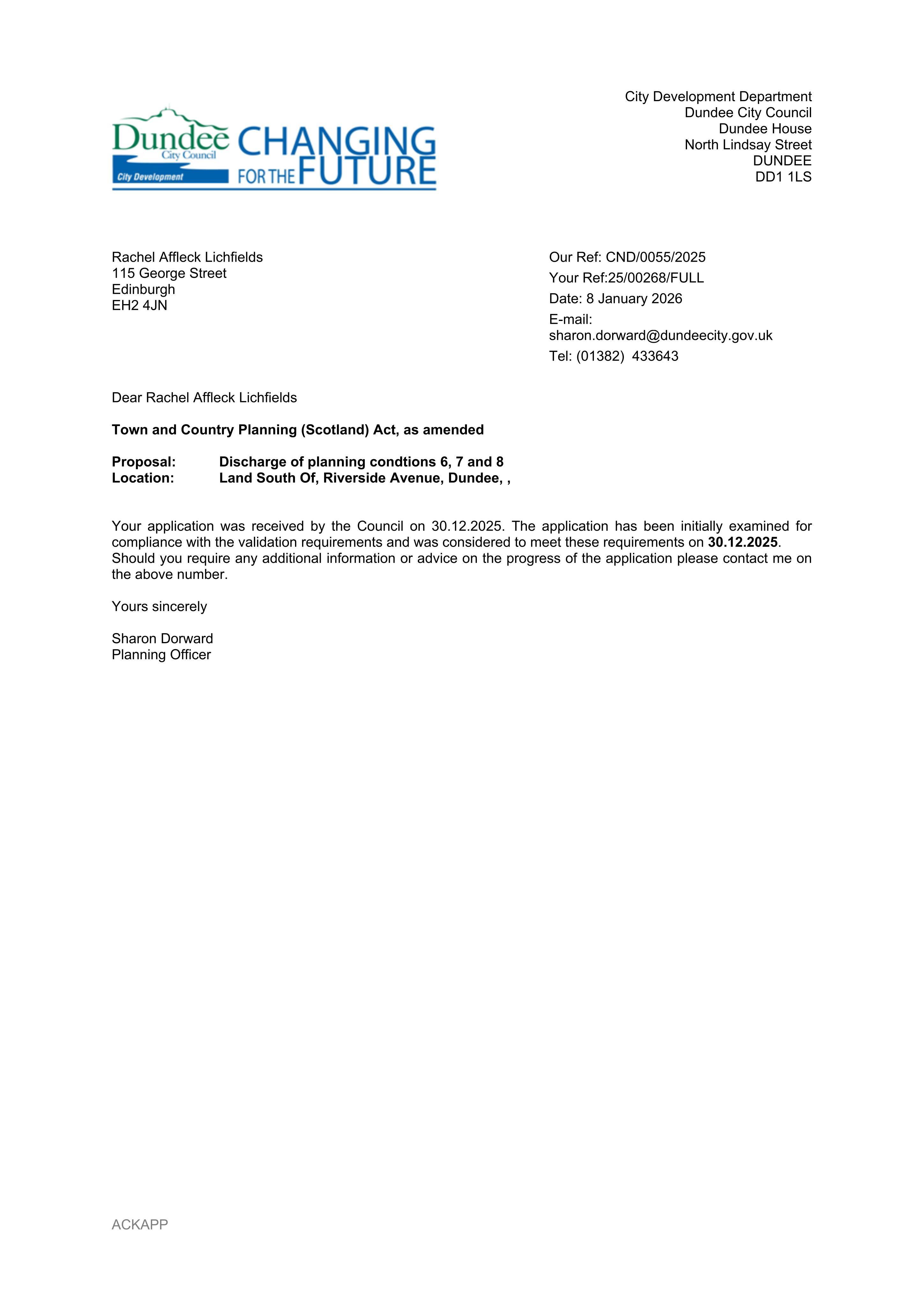 Planning document