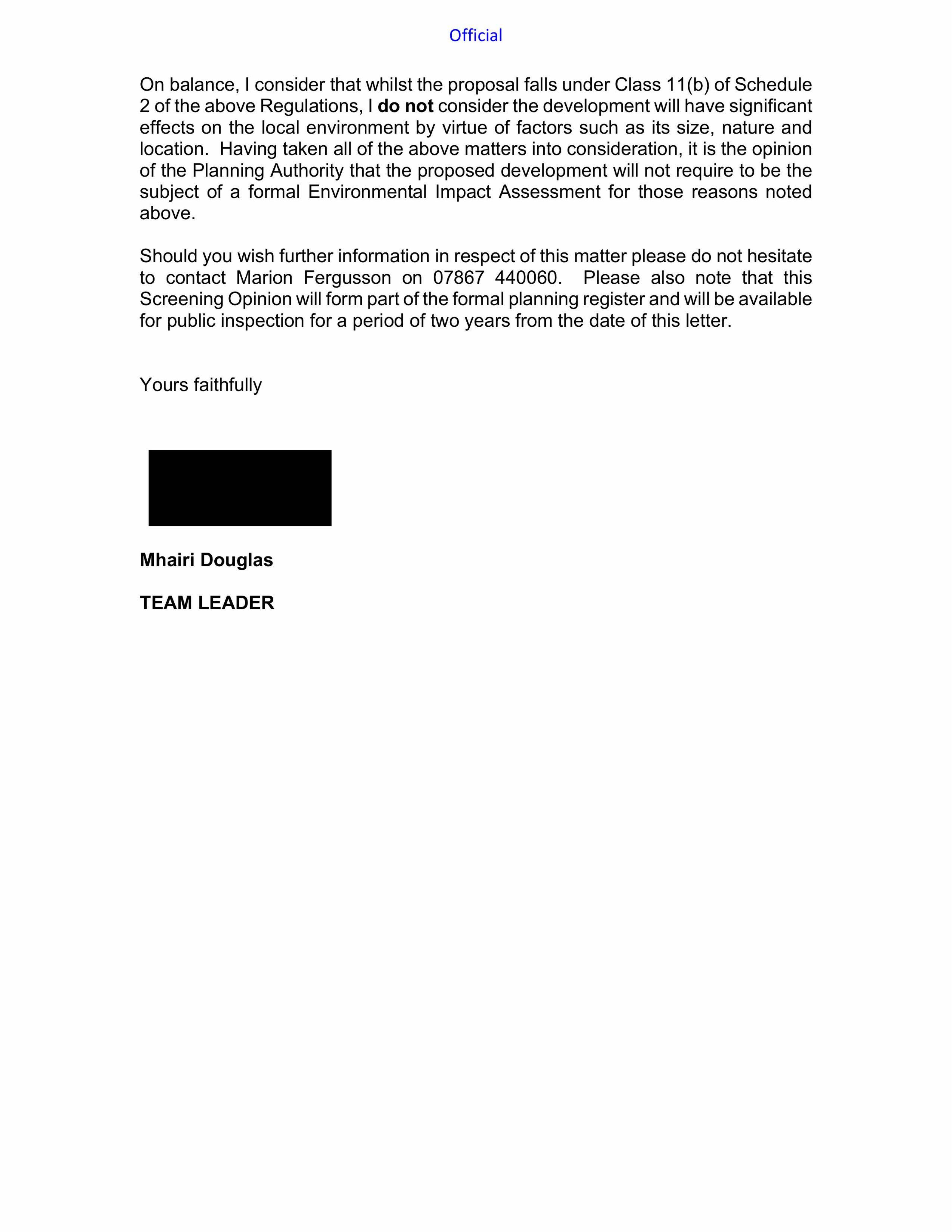 Planning document
