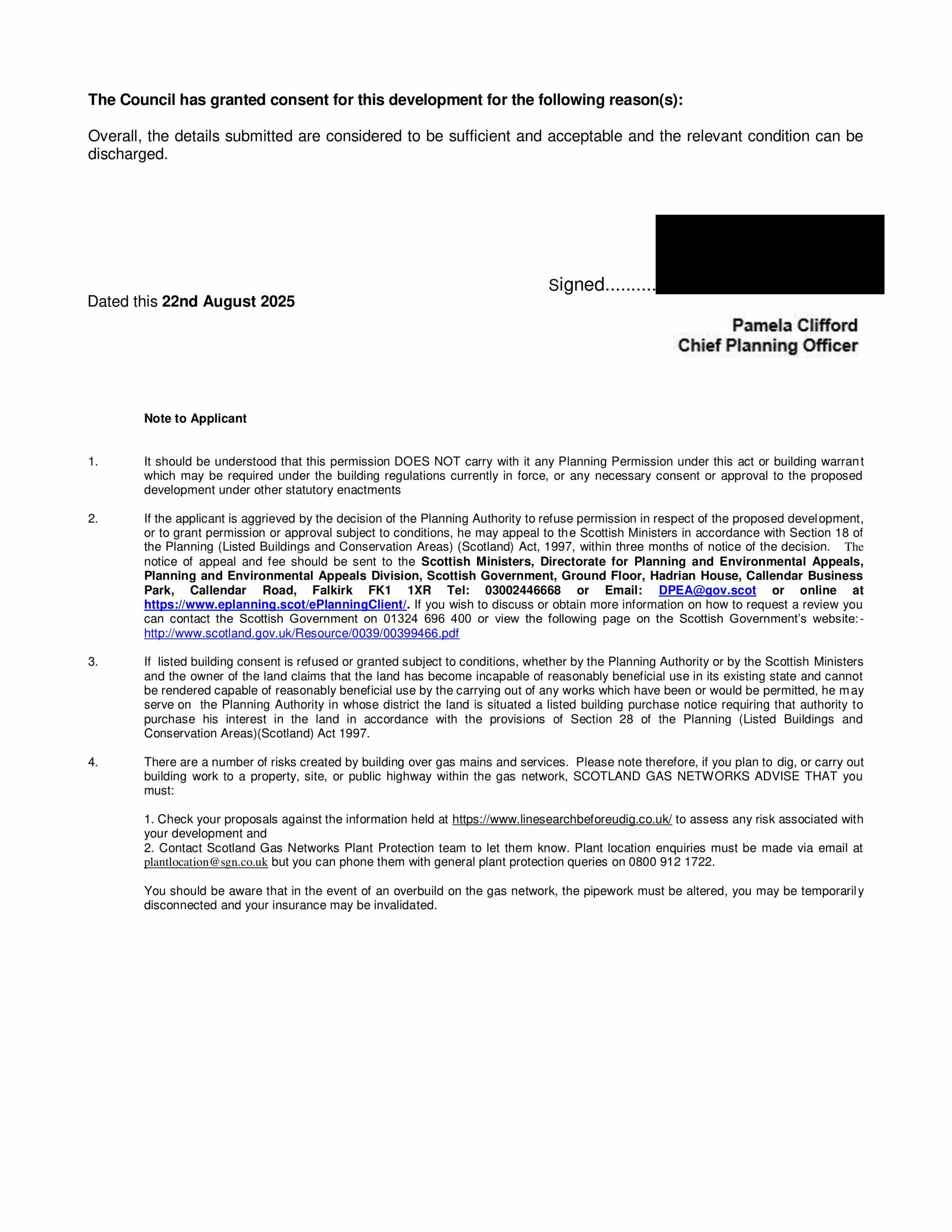 Planning document