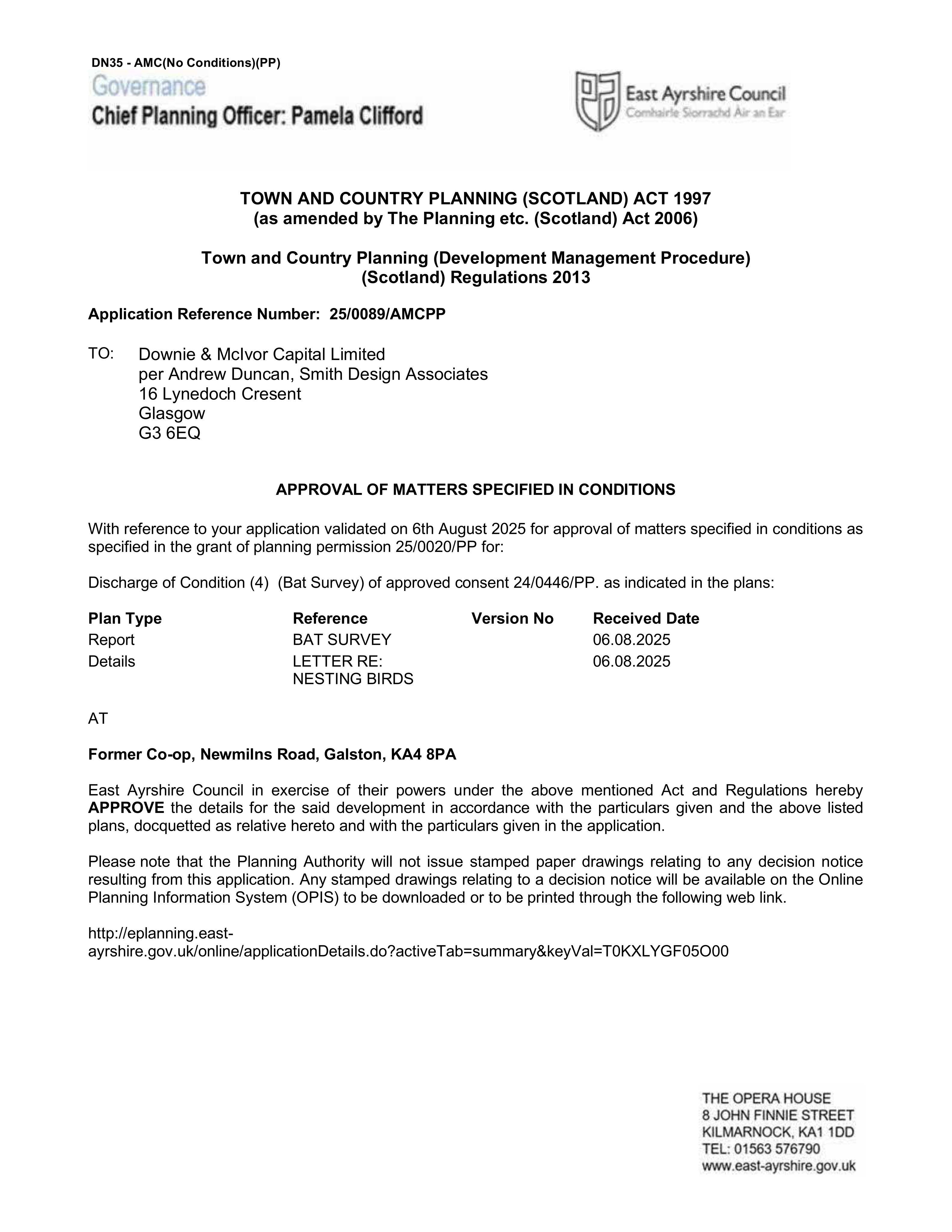 Planning document