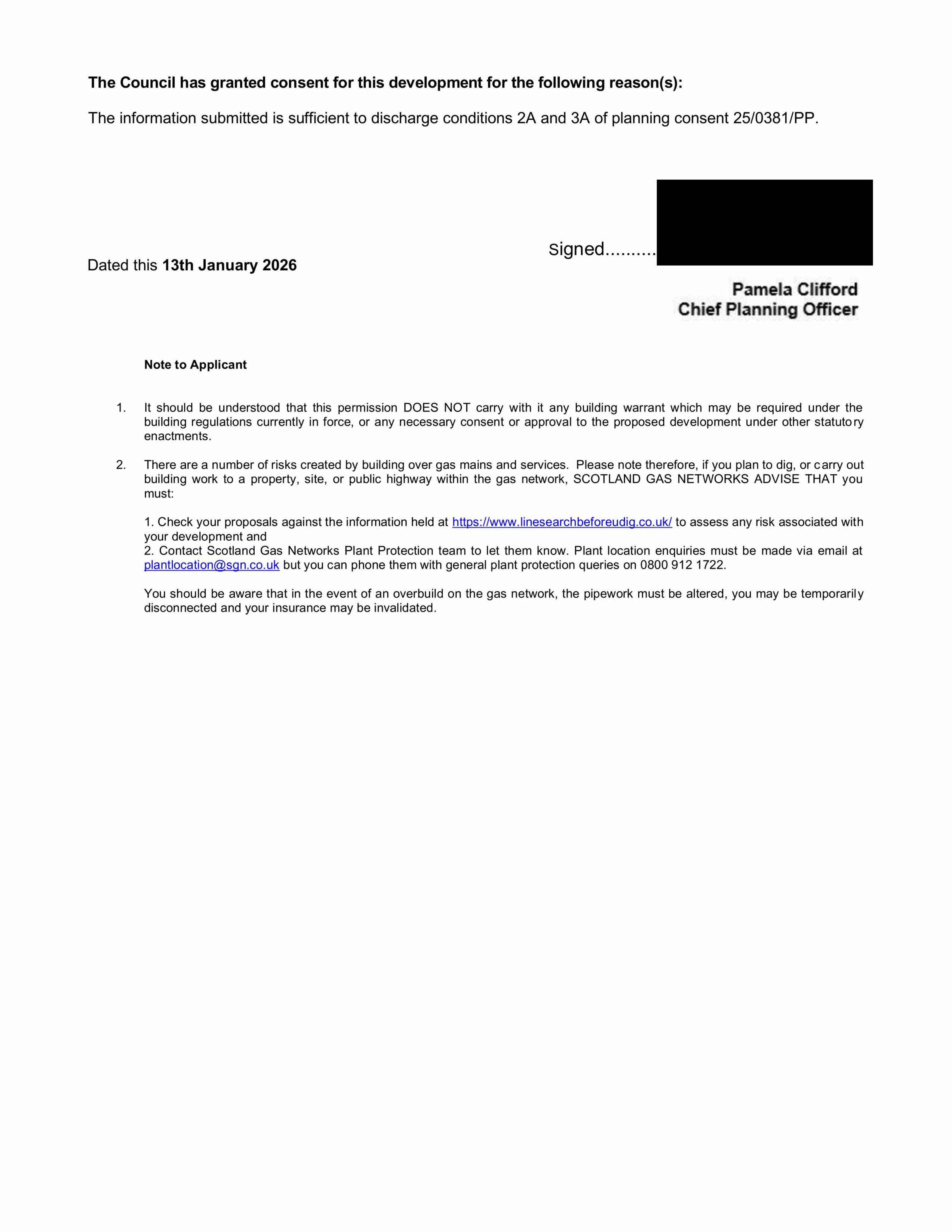 Planning document