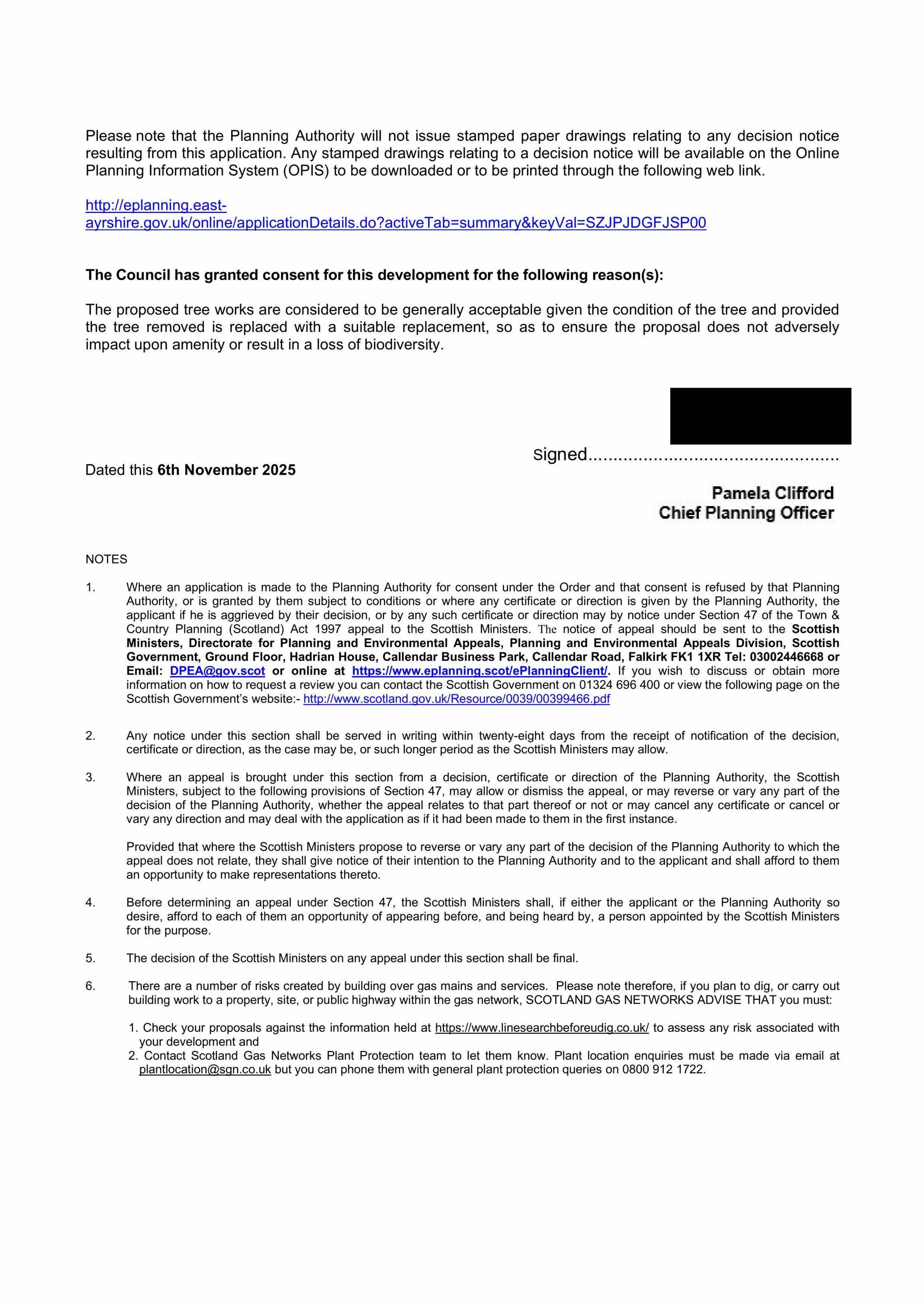 Planning document