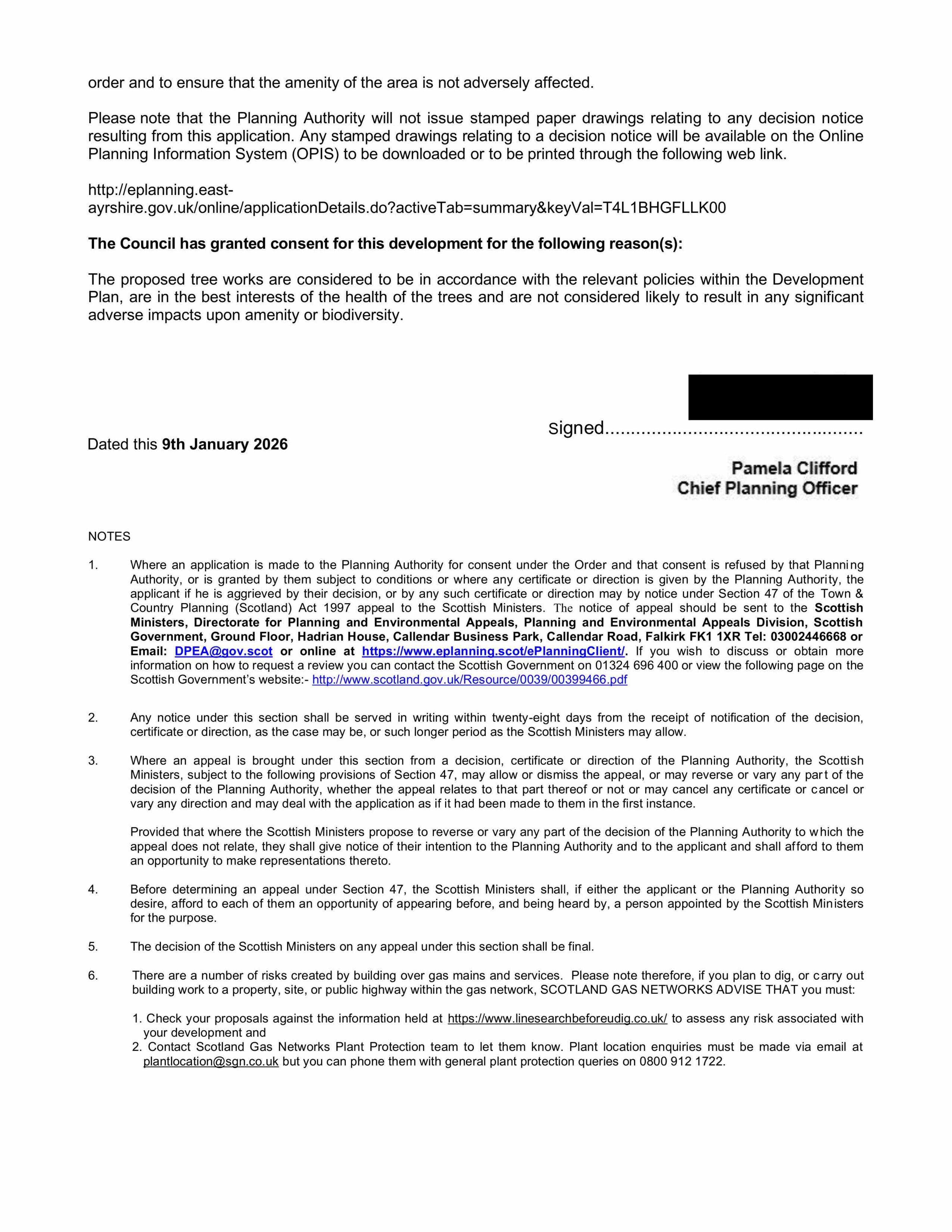 Planning document