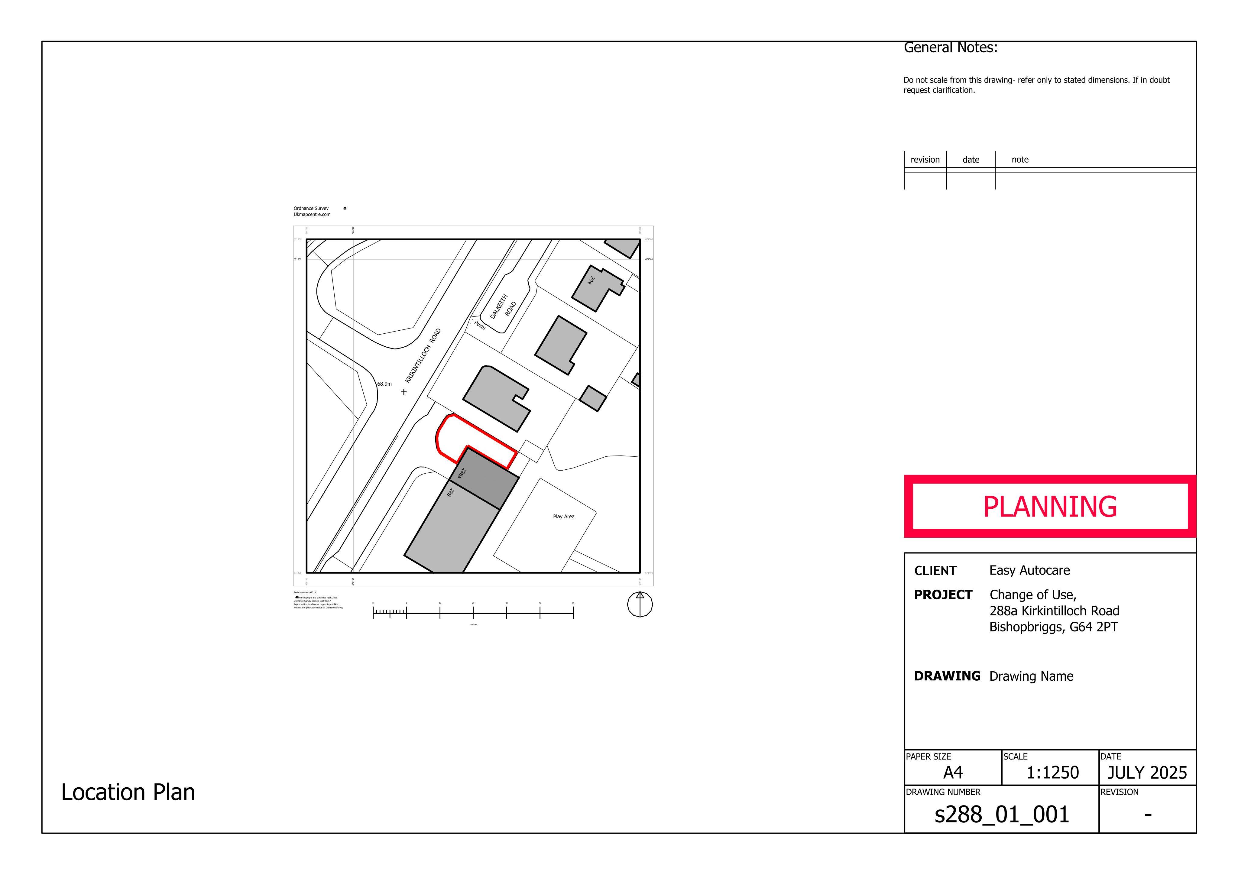 Planning document