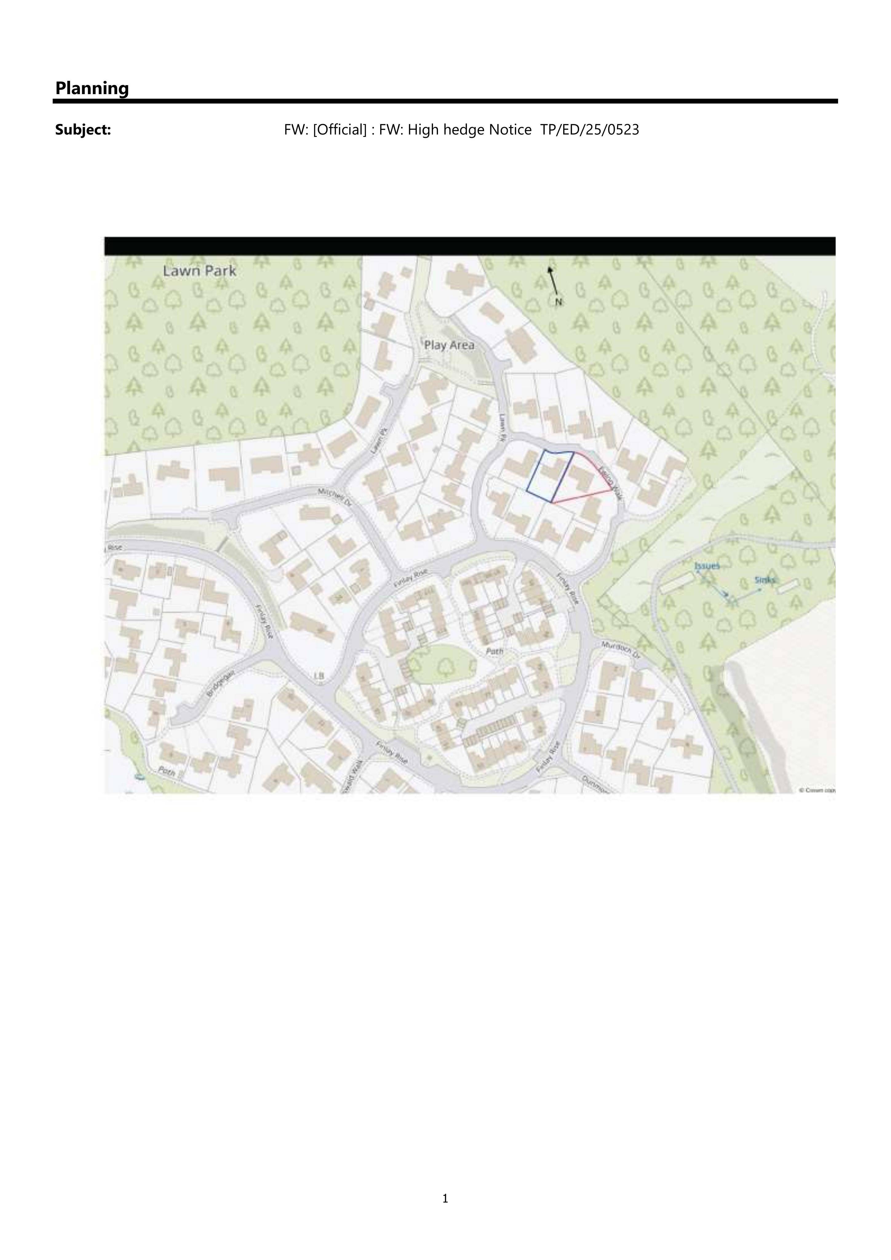 Planning document