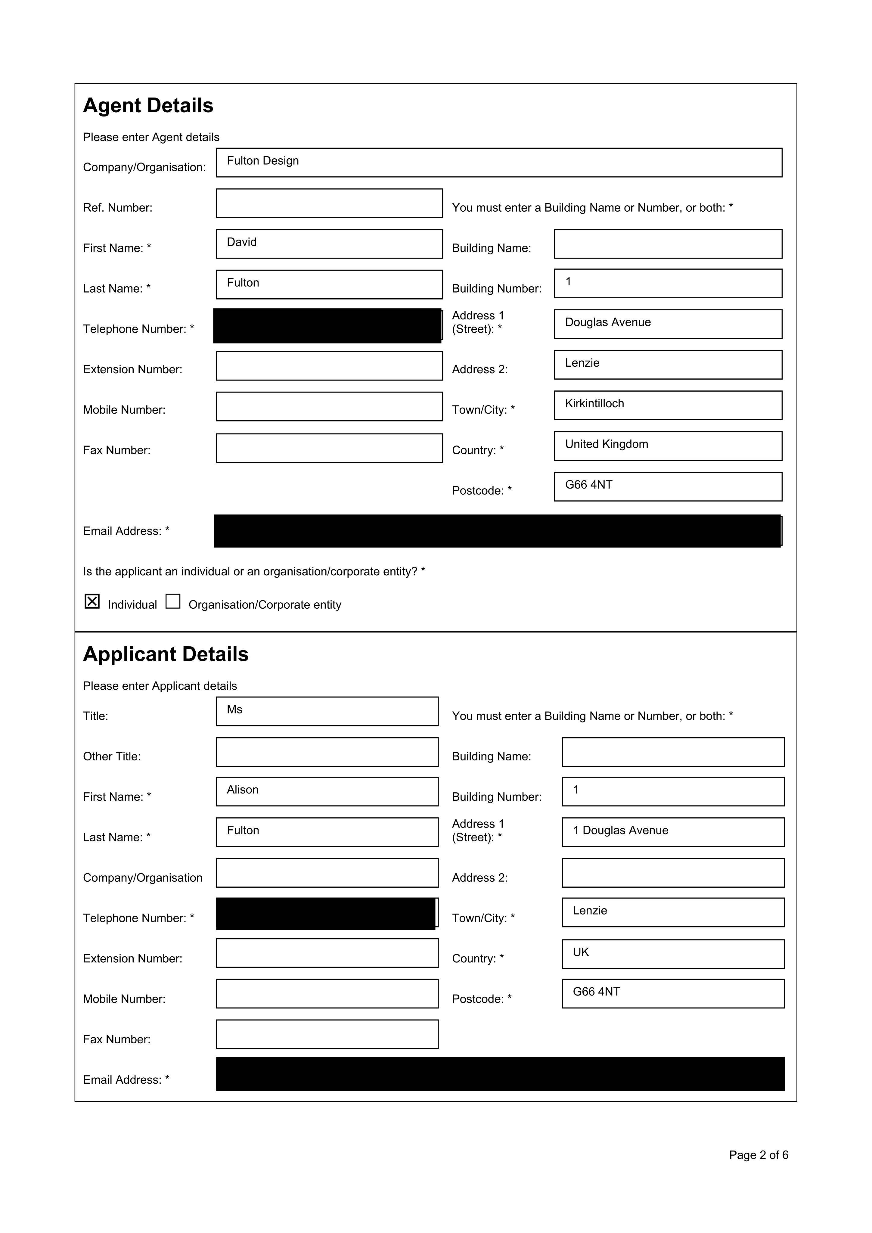 Planning document