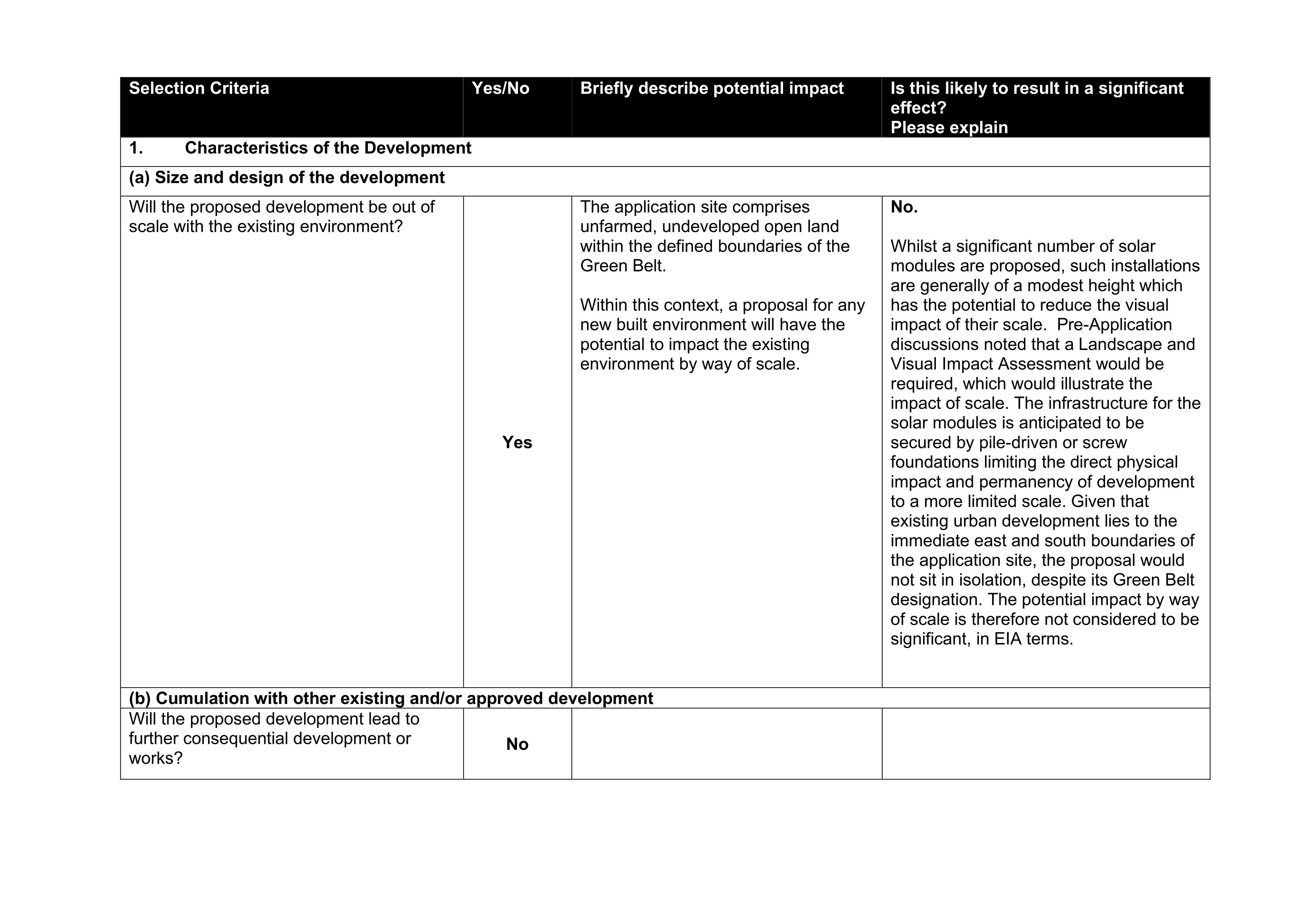 Planning document