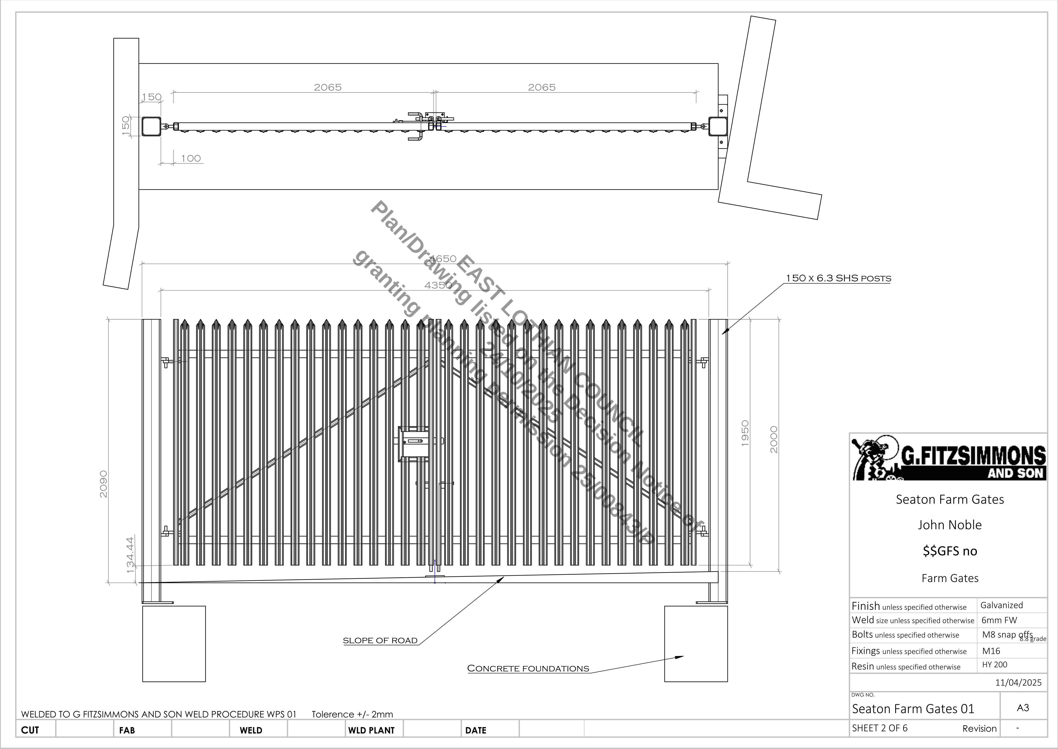 Planning document