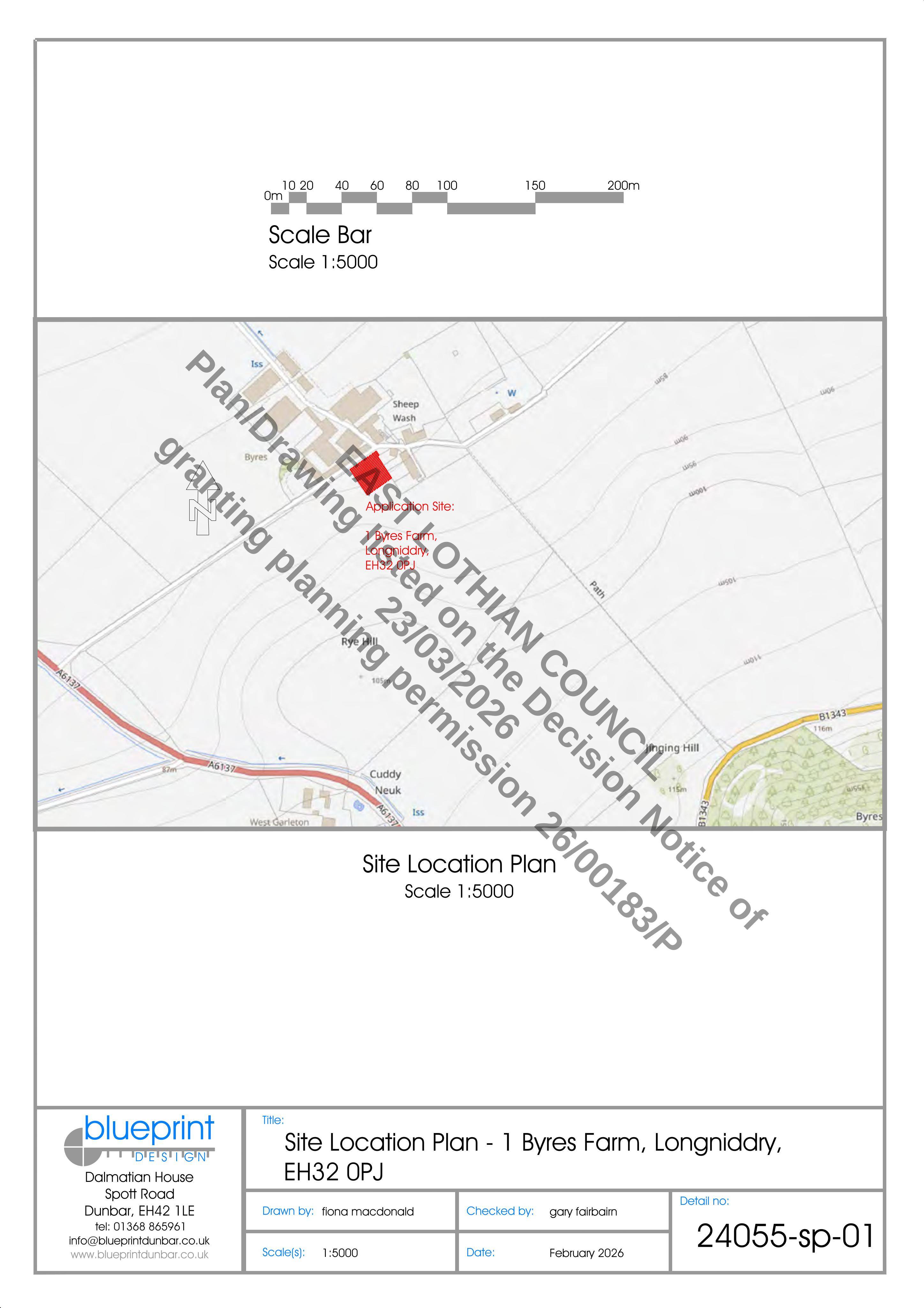 Planning document