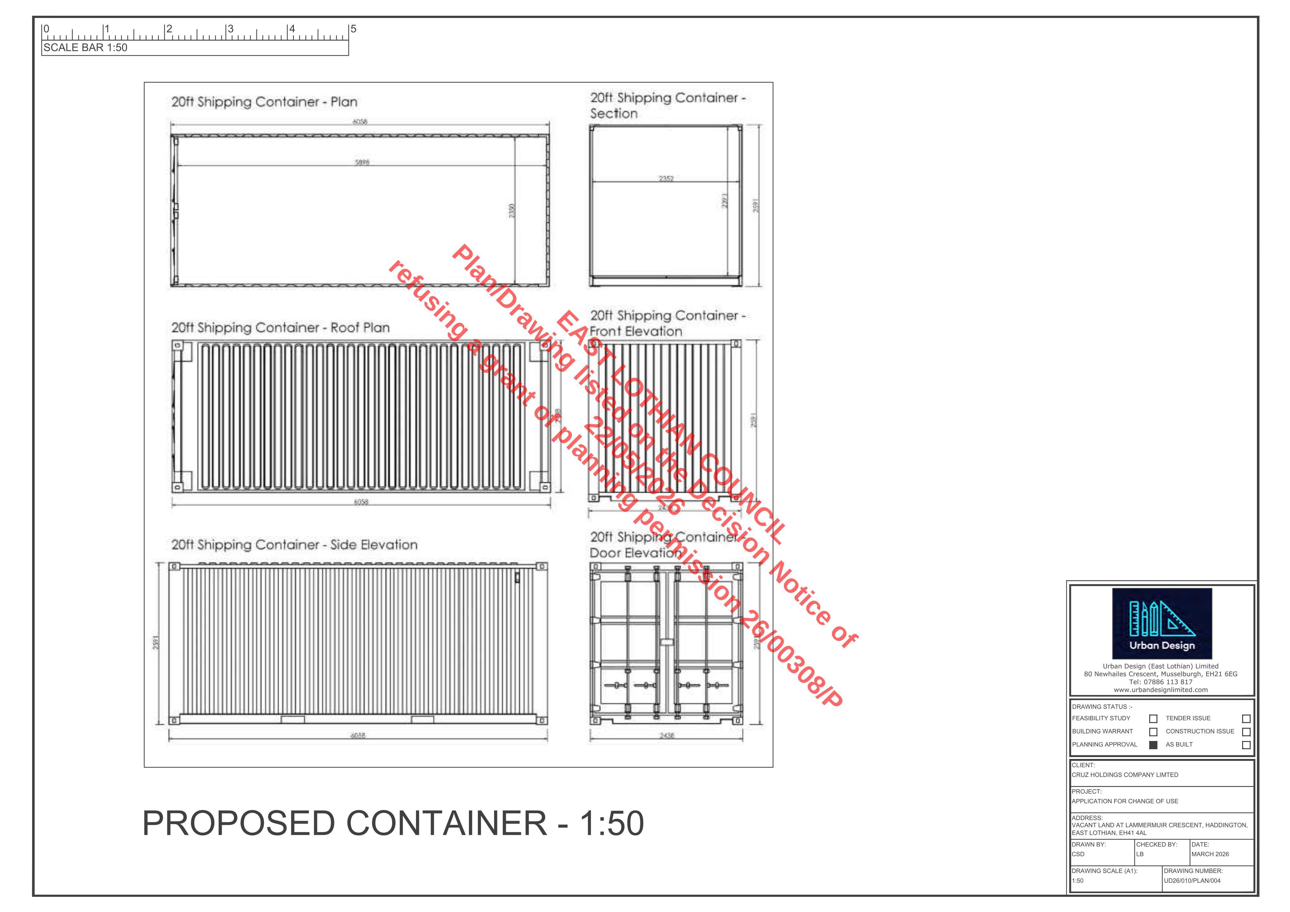 Planning document