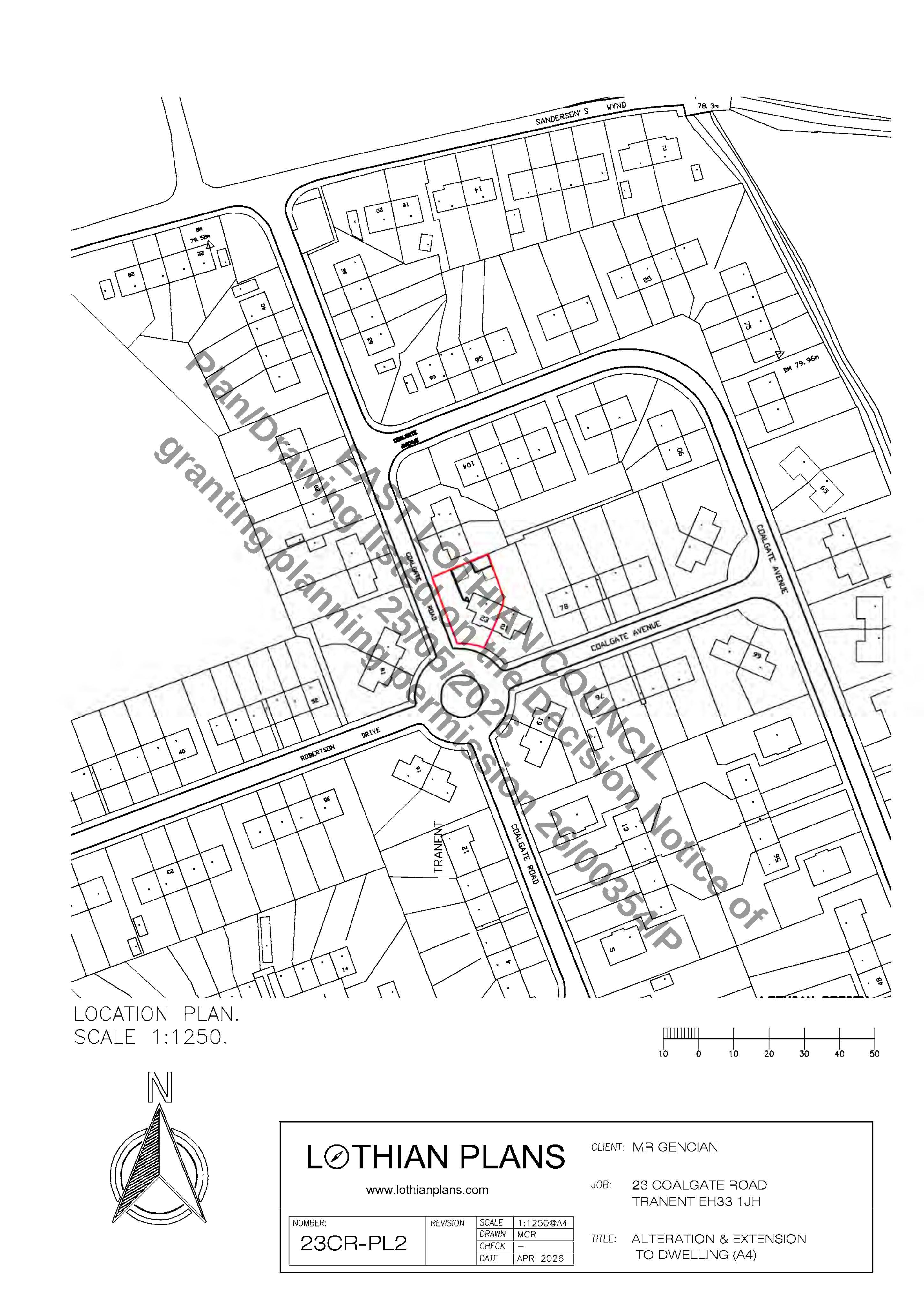 Planning document