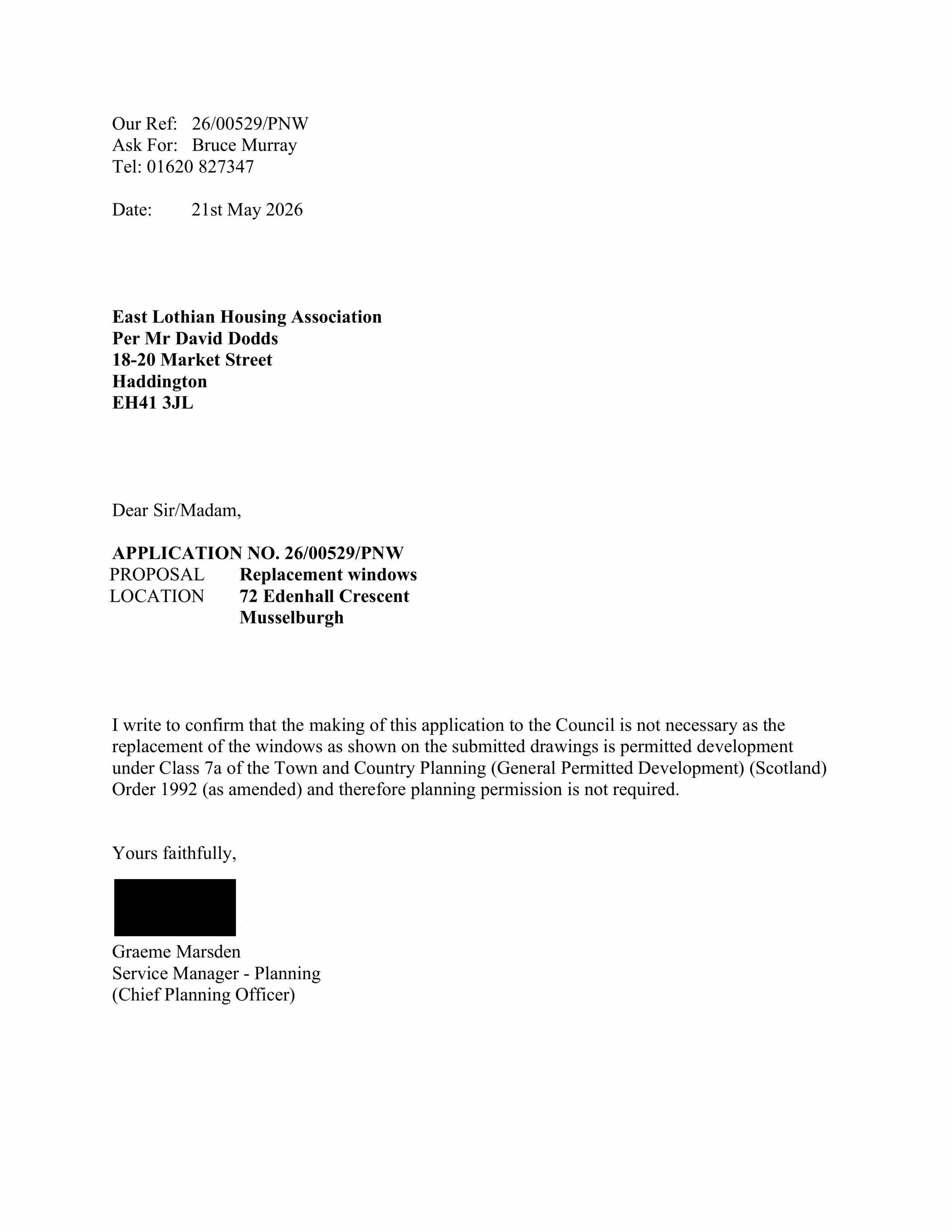 Planning document