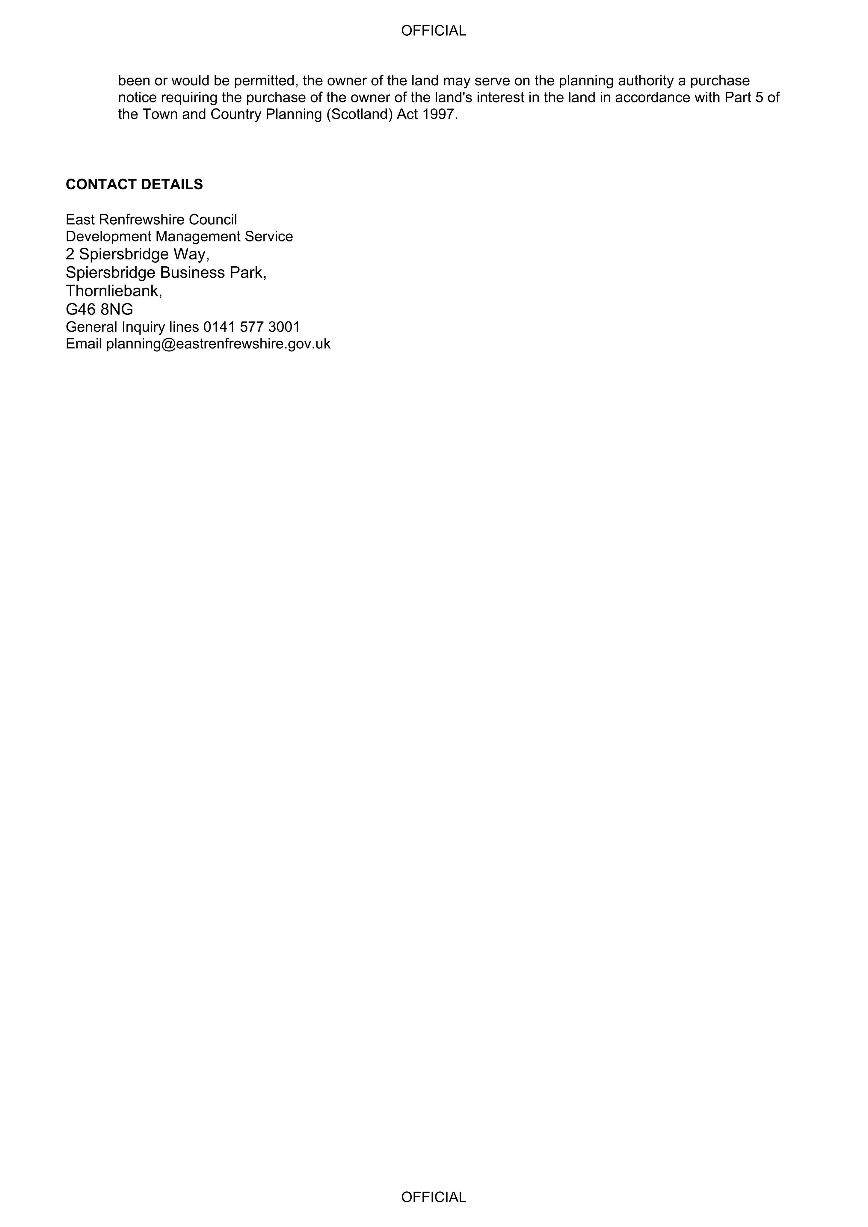 Planning document