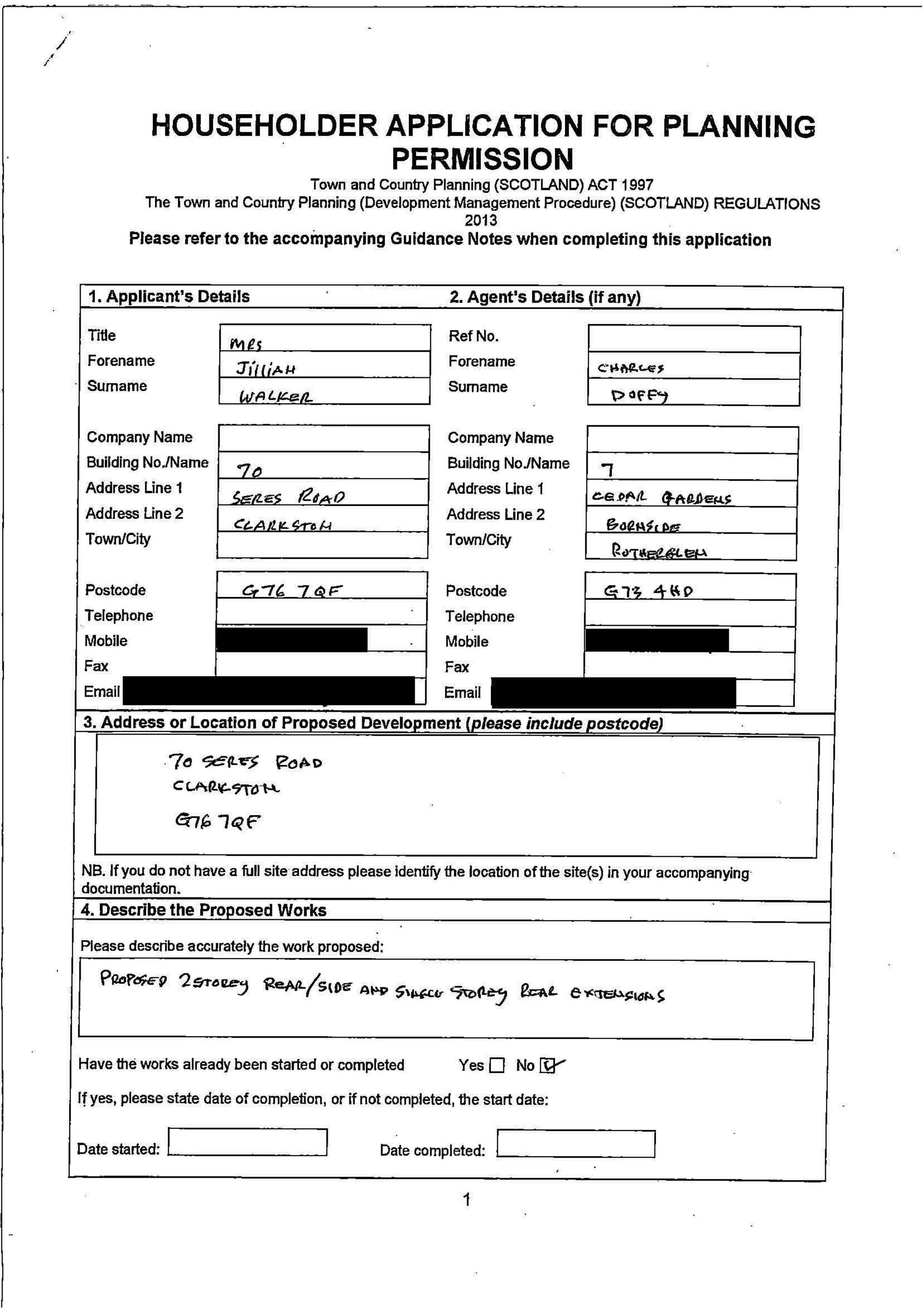 Planning document