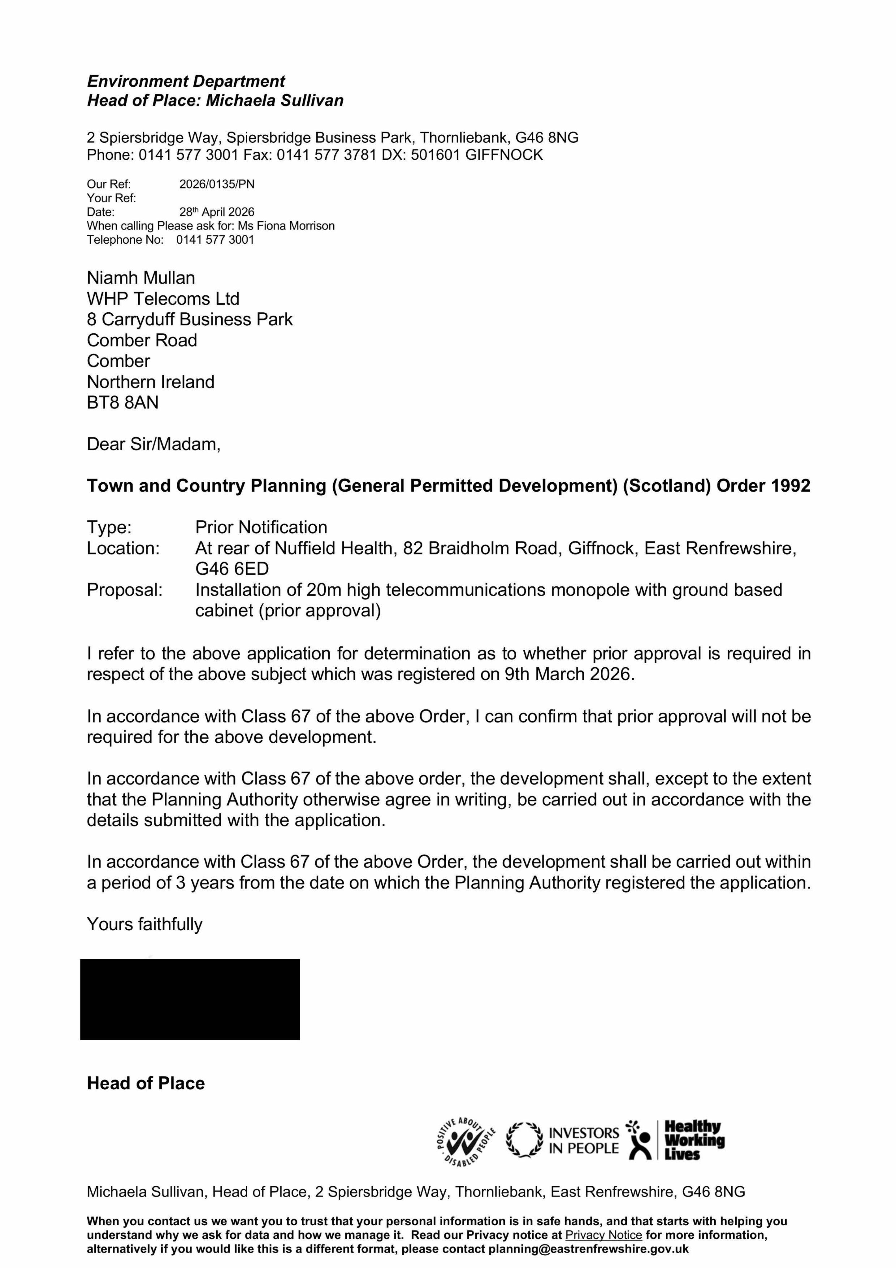 Planning document