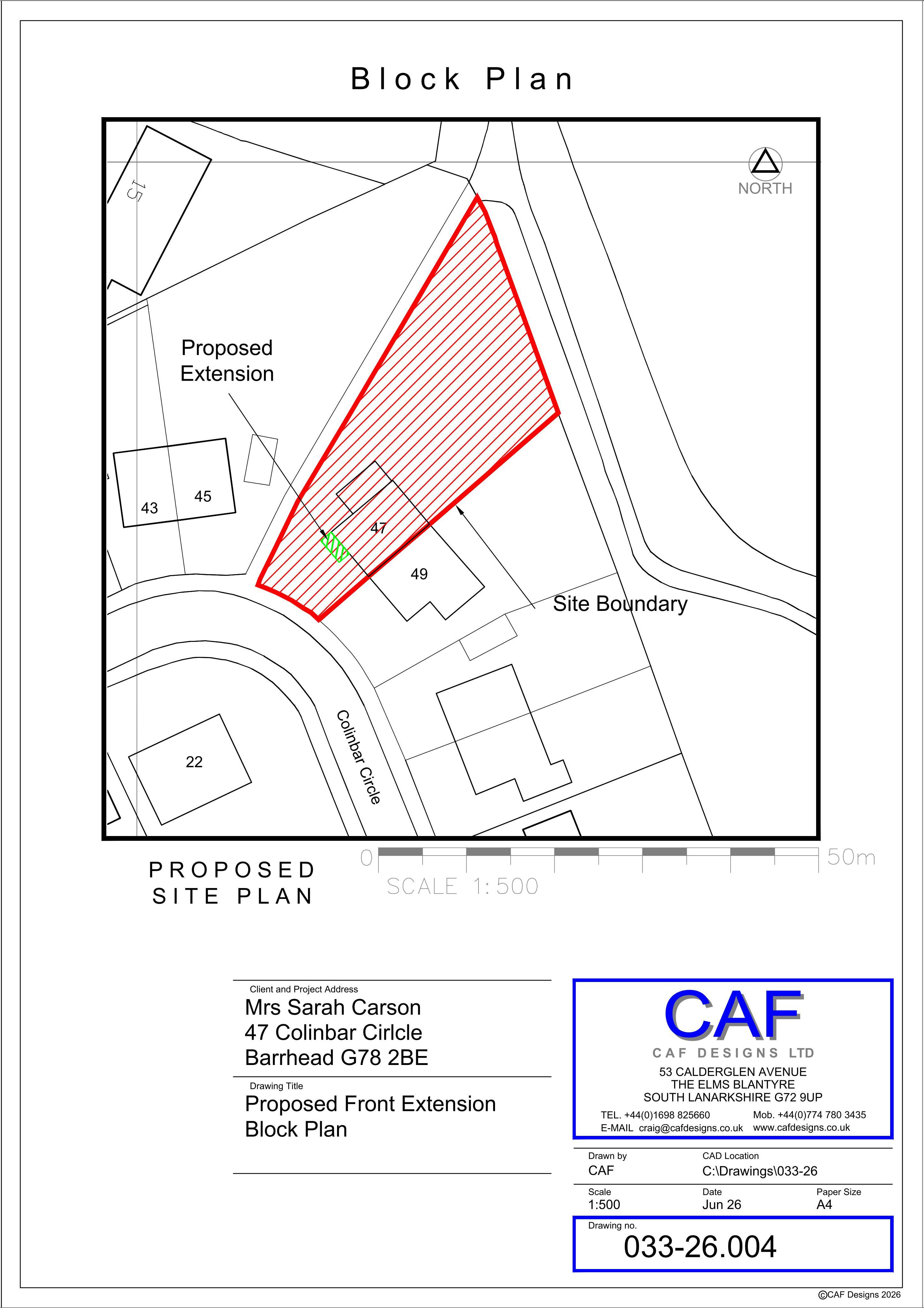 Planning document