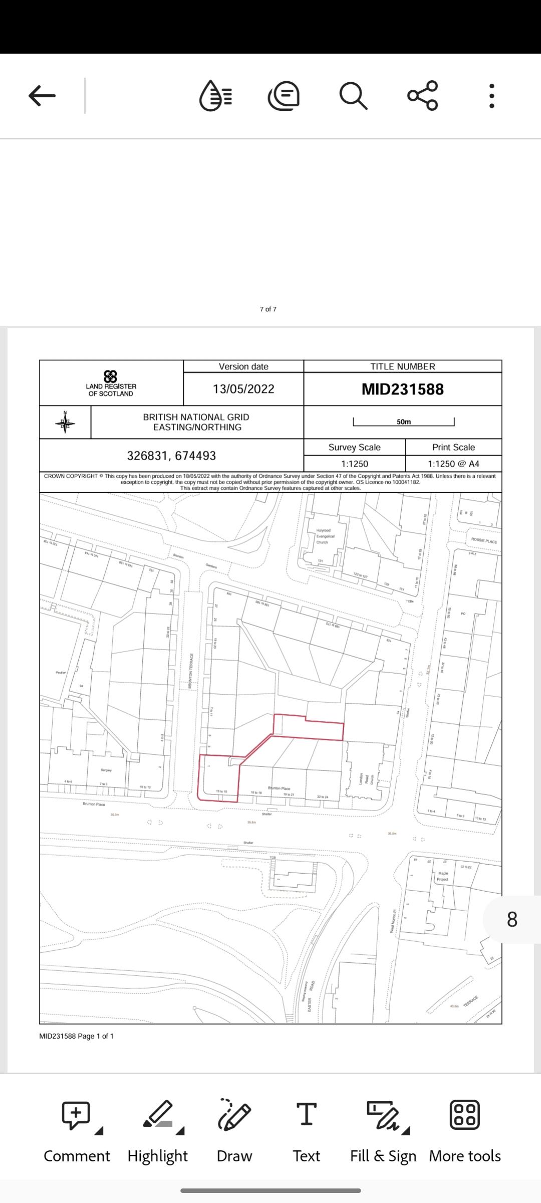 Planning document