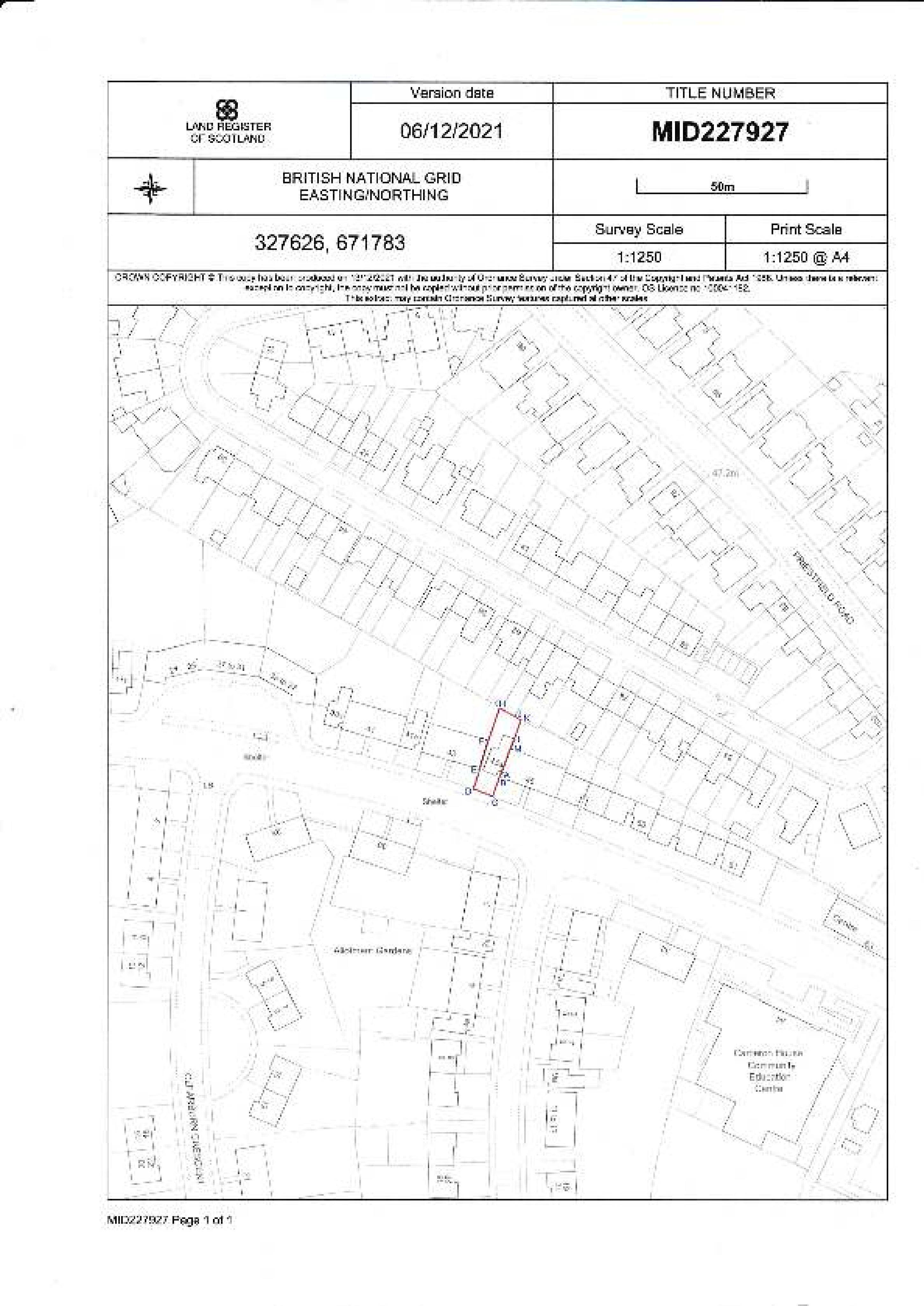 Planning document